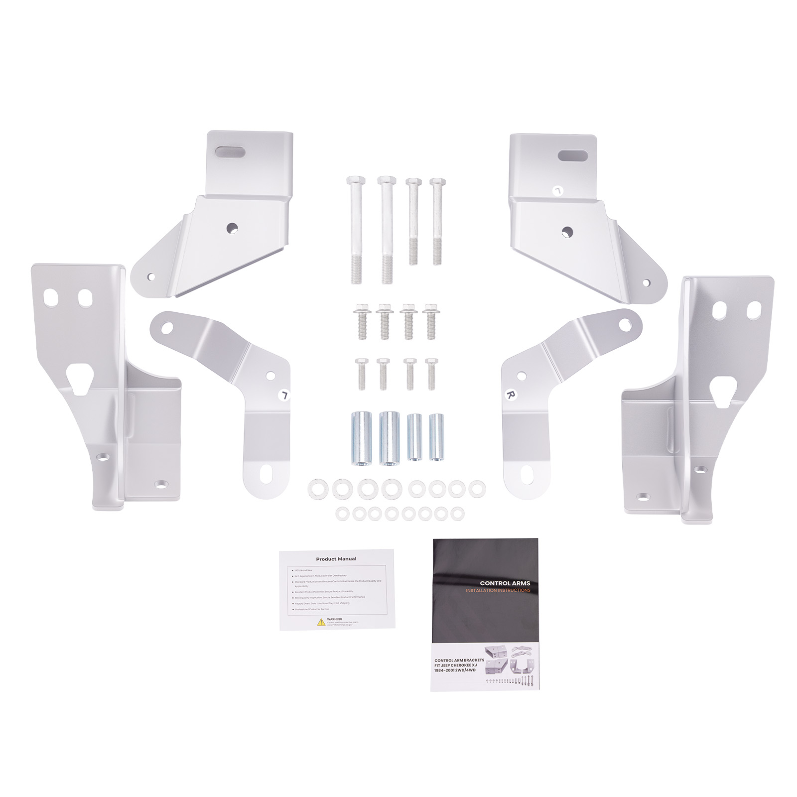 Querlenker-Umbausatz for vorderen Querlenker for Jeep Cherokee XJ 1984-2001 1985