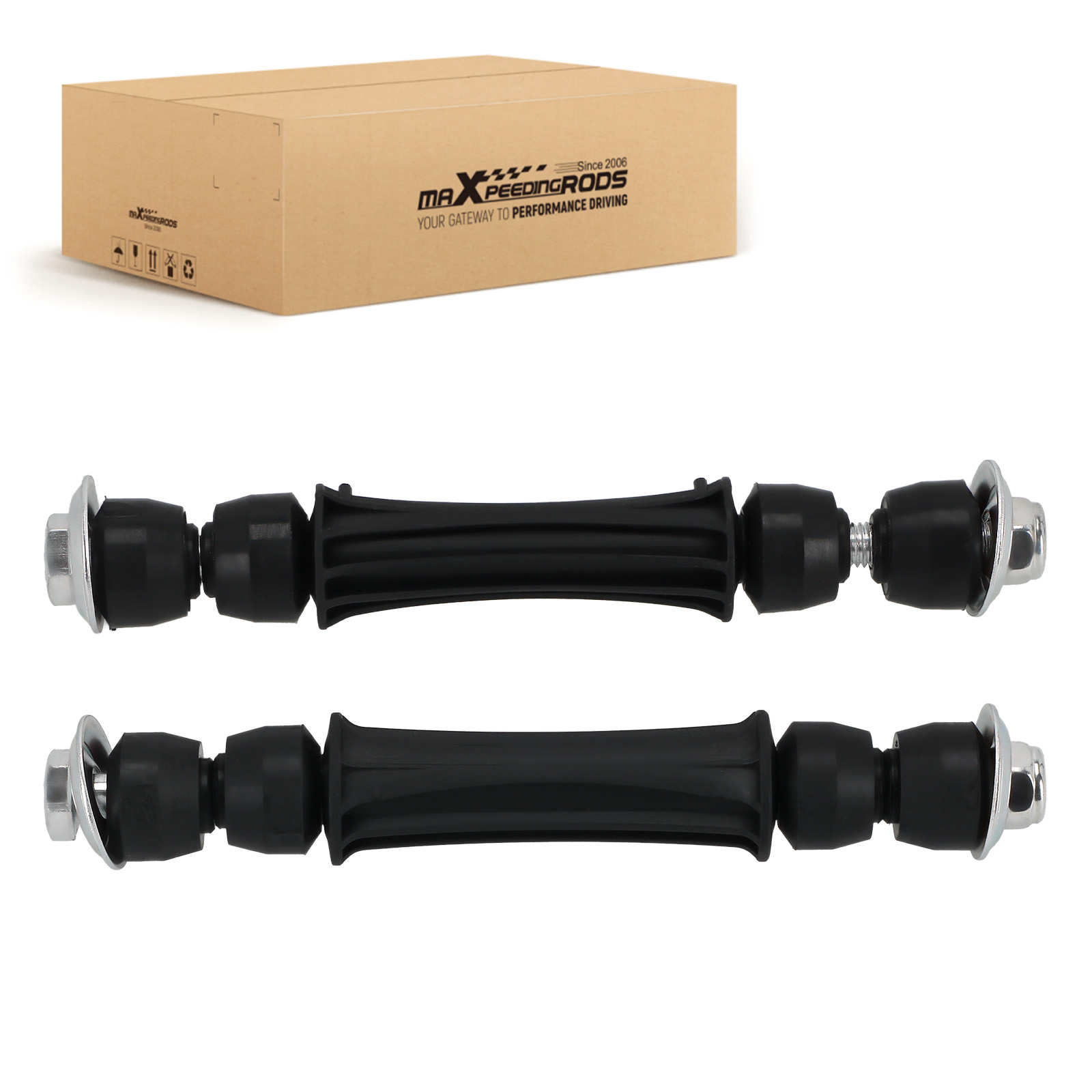 2x Front Sway Bar Links for 2004-2018 Chevy Silverado 1500 Cadillac Escalade ESV