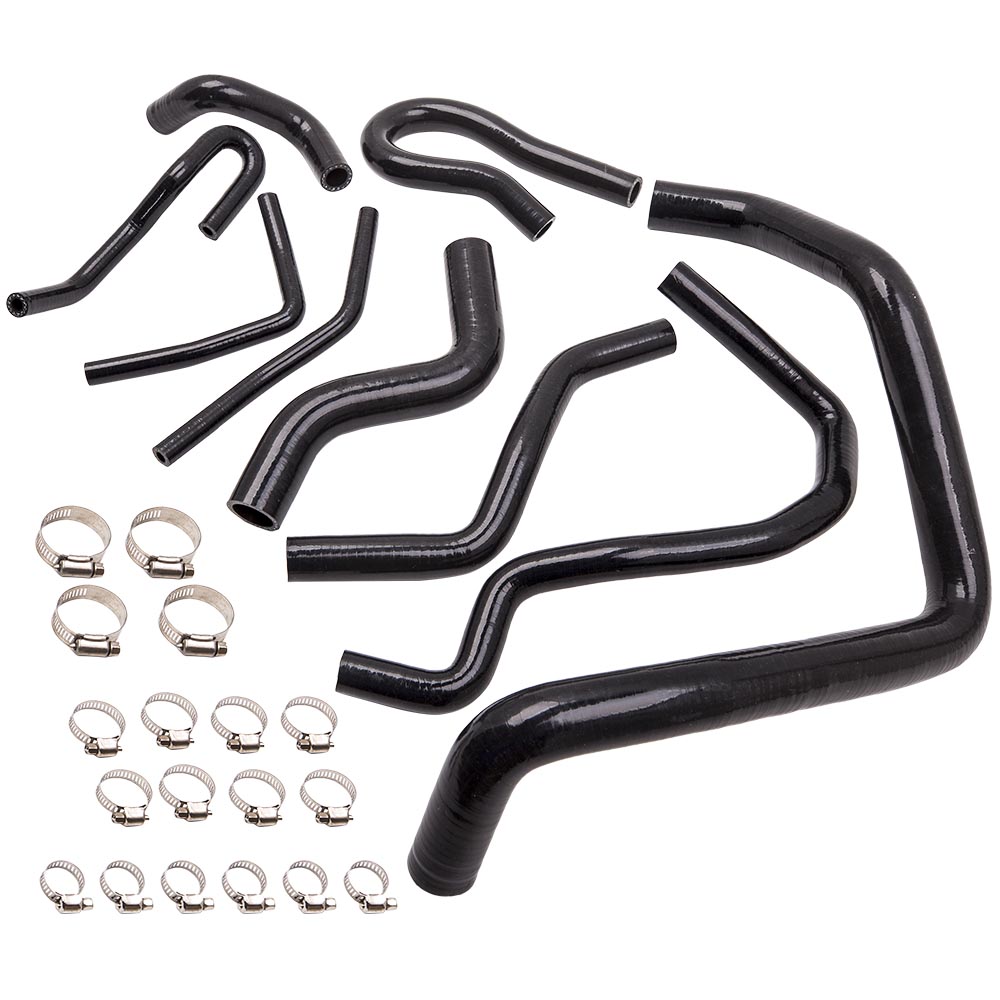 9Pcs Silicone Radiator Coolant Hose Set for Honda Civic D15 D16 EG EK 1992-2000