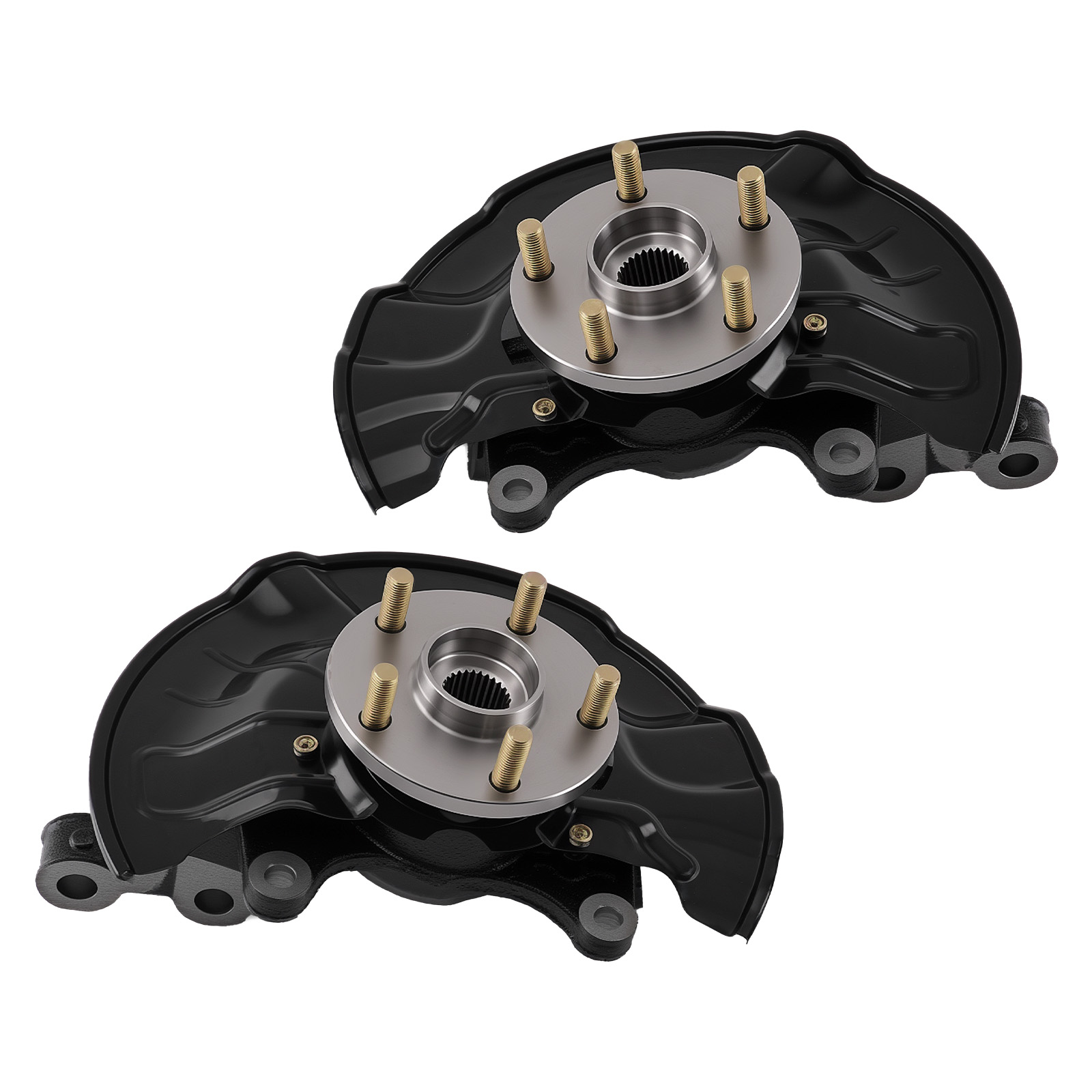 Front Steering Knuckles & Wheel Hub Bearings For TOYOTA COROLLA MATRIX 2014-18