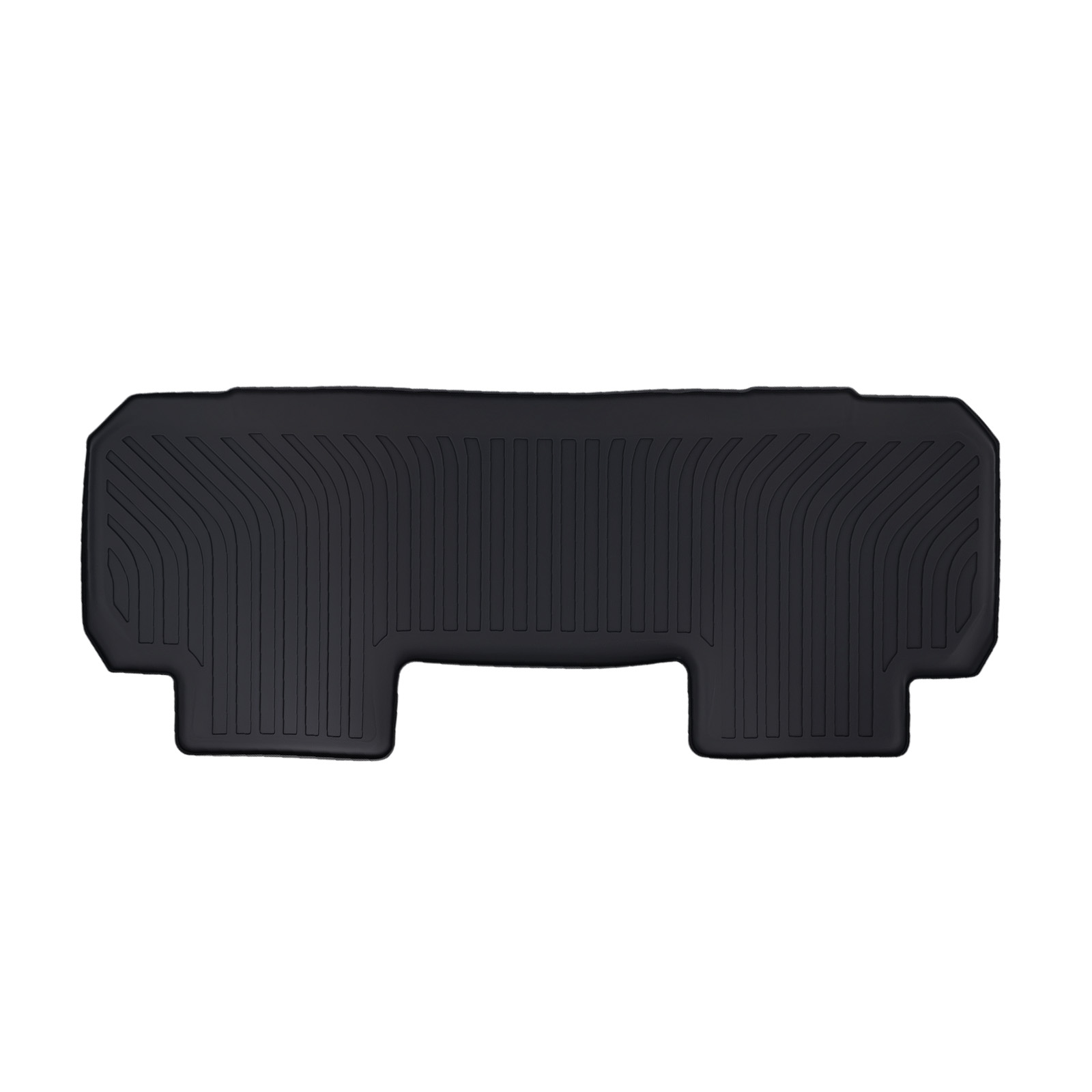Black TPE Carpet Floor Mats for Chevrolet Traverse 2018-2025 7 Seat Custom