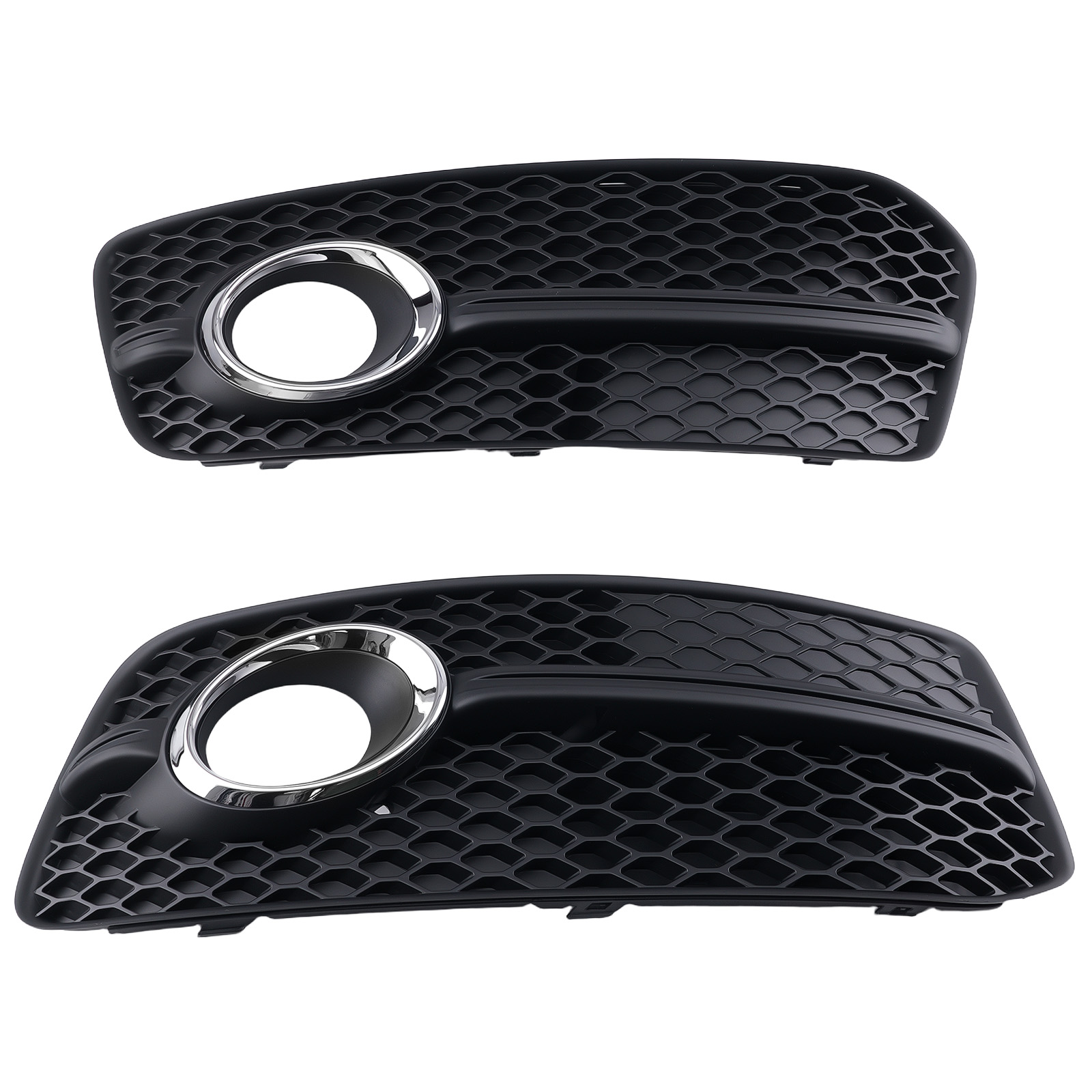 Front Bumper Fog Grille Cover for Audi Q5 Premium 2.0L 3.2L 2009-2012 8R0807681F
