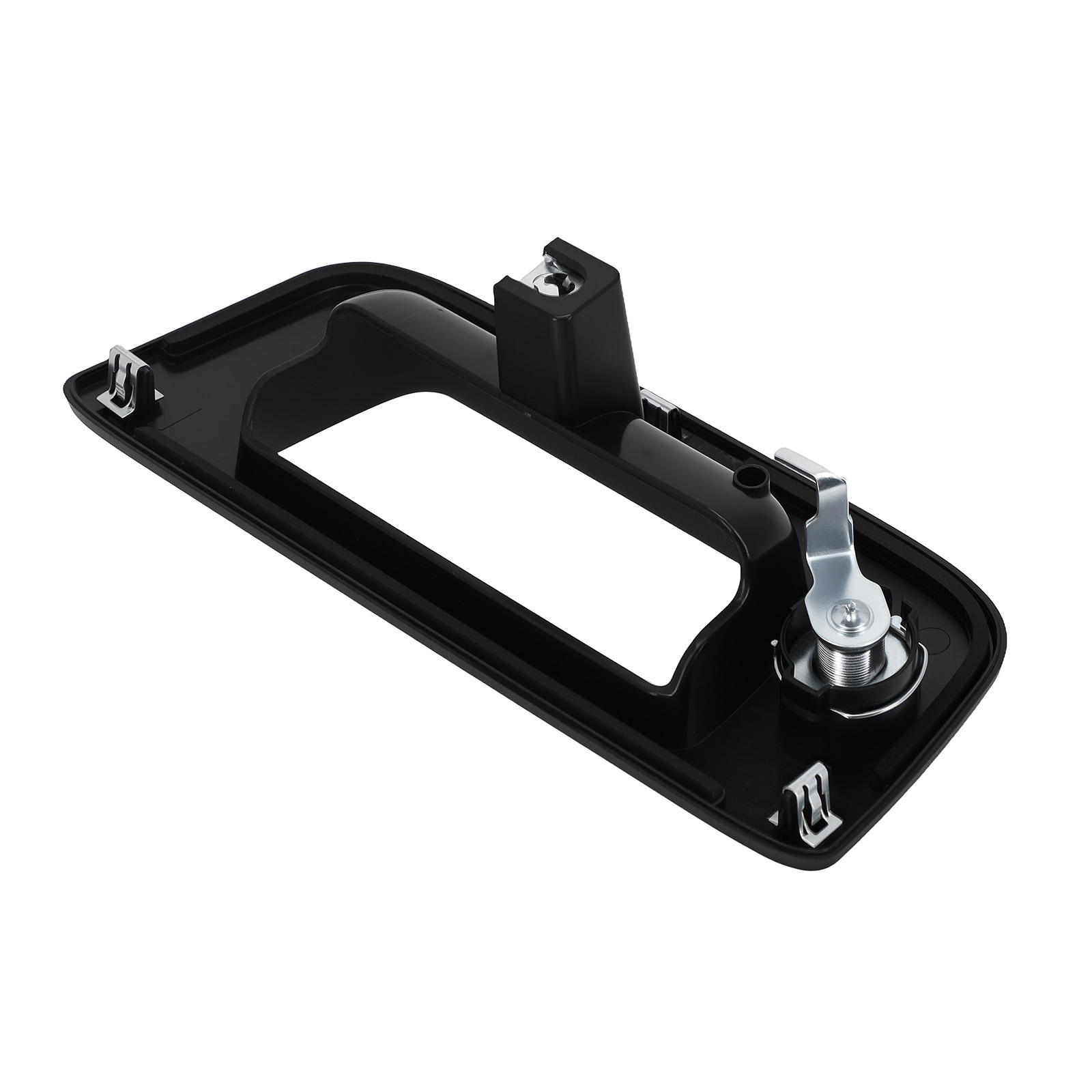 Black Rear Tailgate Handle Lock for Silverado 1500 2007-2013 22755305 with 2 Key
