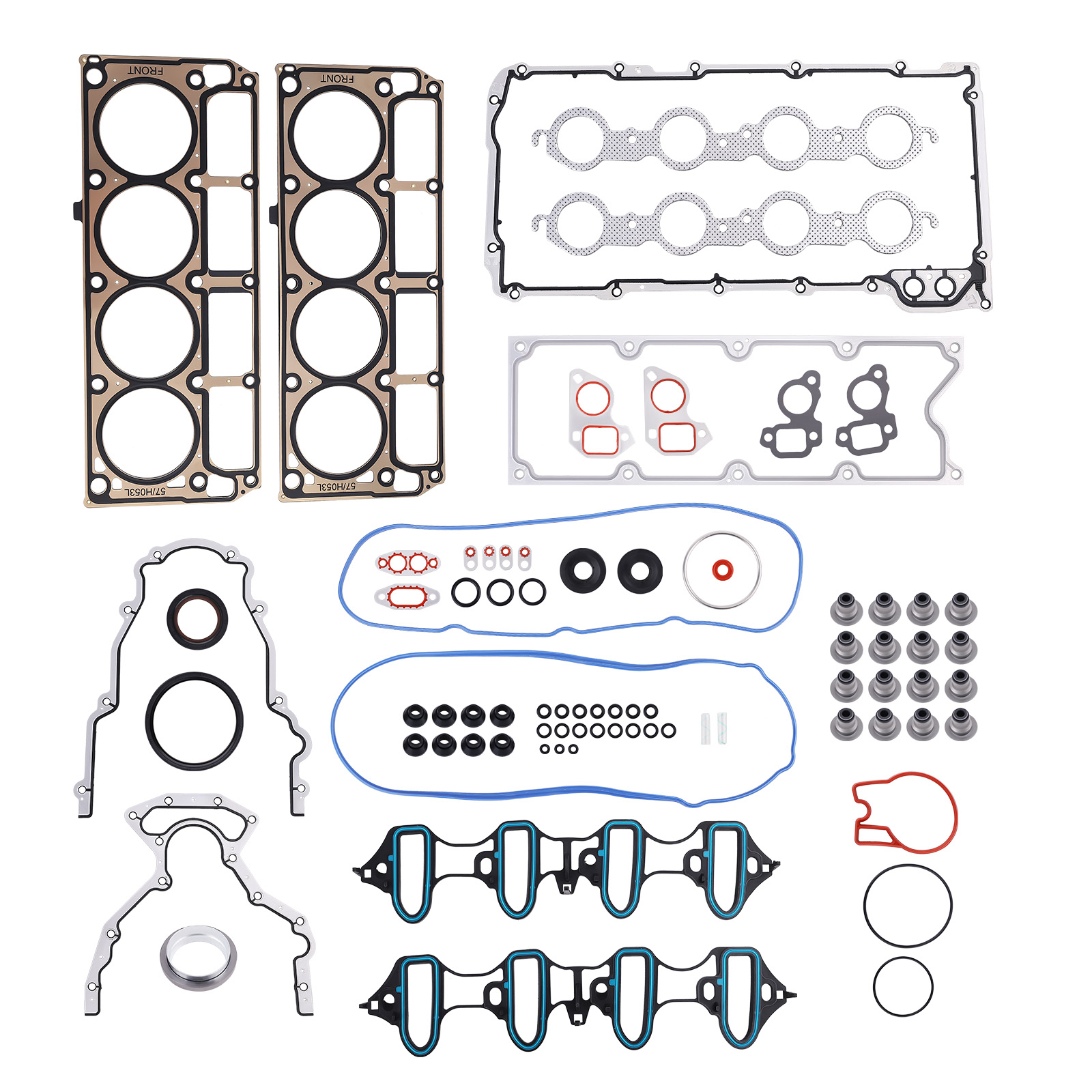 Head Gasket Overhaul Set for 2002-11 Chevy Silverado 1500 GMC Sierra 5.3L 4.8L
