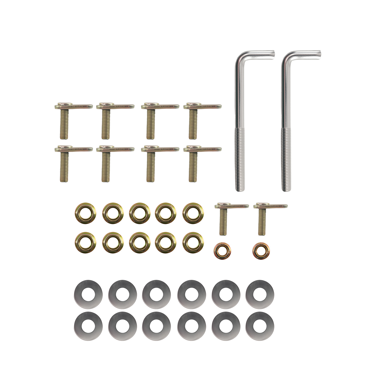 Non-Slip Running Board Side Steps for Ford Explorer 2011-2019 Black Pair