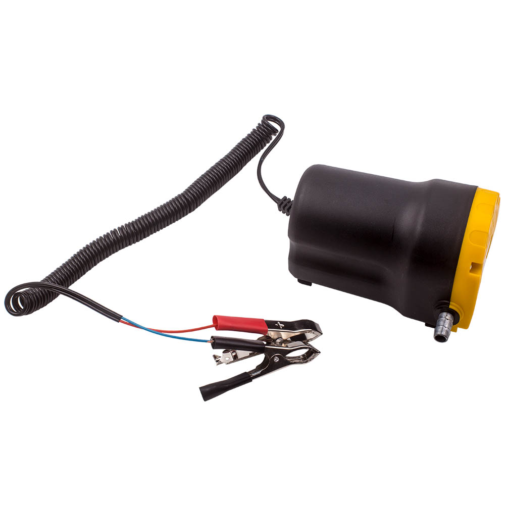 12V 60W Oil Change Pump Extractor Oil/Diesel Fluid Pump Suction Transfer 5A/60W