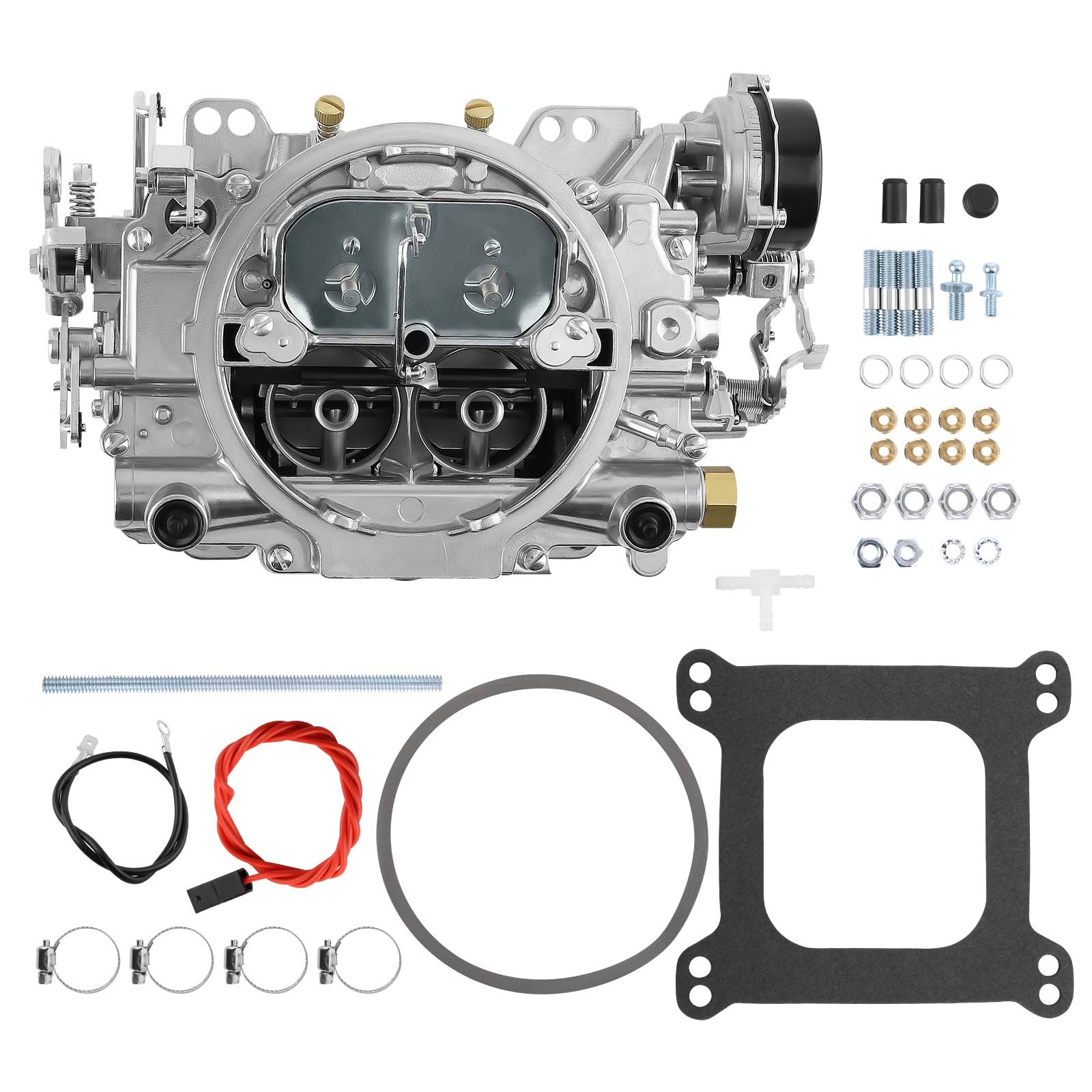 1409 Carb Carburetor Marine for 600 CFM 4-Barrel Electric Choke Carburetor