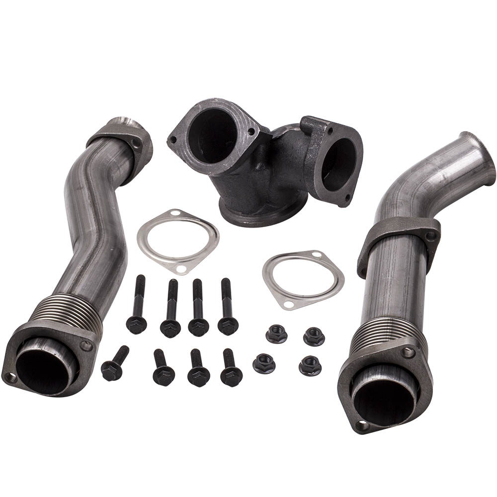 Bellowed Turbo Exhaust Up Tube Pipe for Ford F250 7.3L 99-03 6.7 Powerstroke Turbo Hose Blew Off
