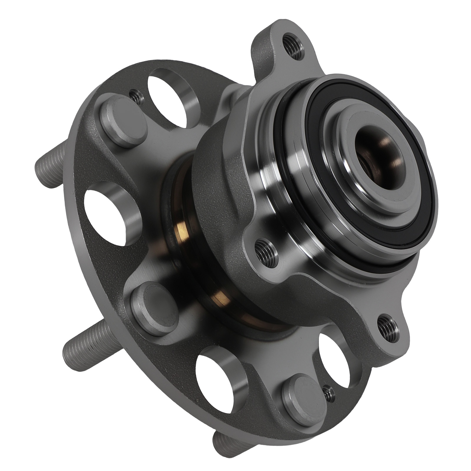 2pc Rear Wheel Hub Assembly for ACURA CSX/HONDA CIVIC 06-11 HA590164 5 Bolt ABS