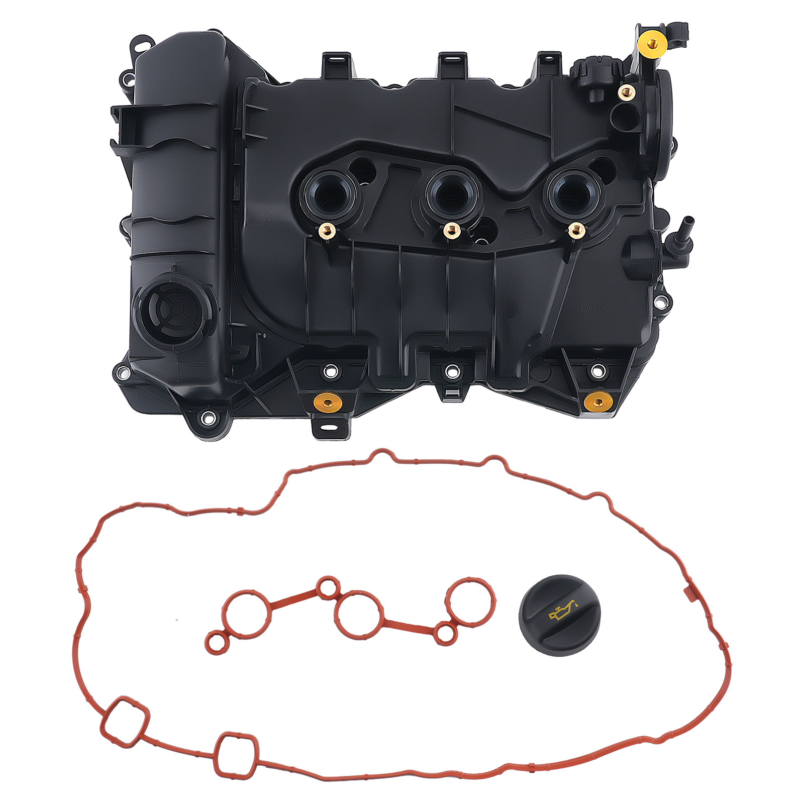 Cubierta Motor for Vauxhall Crossland X Peugeot 208 308 9811067580 Negro