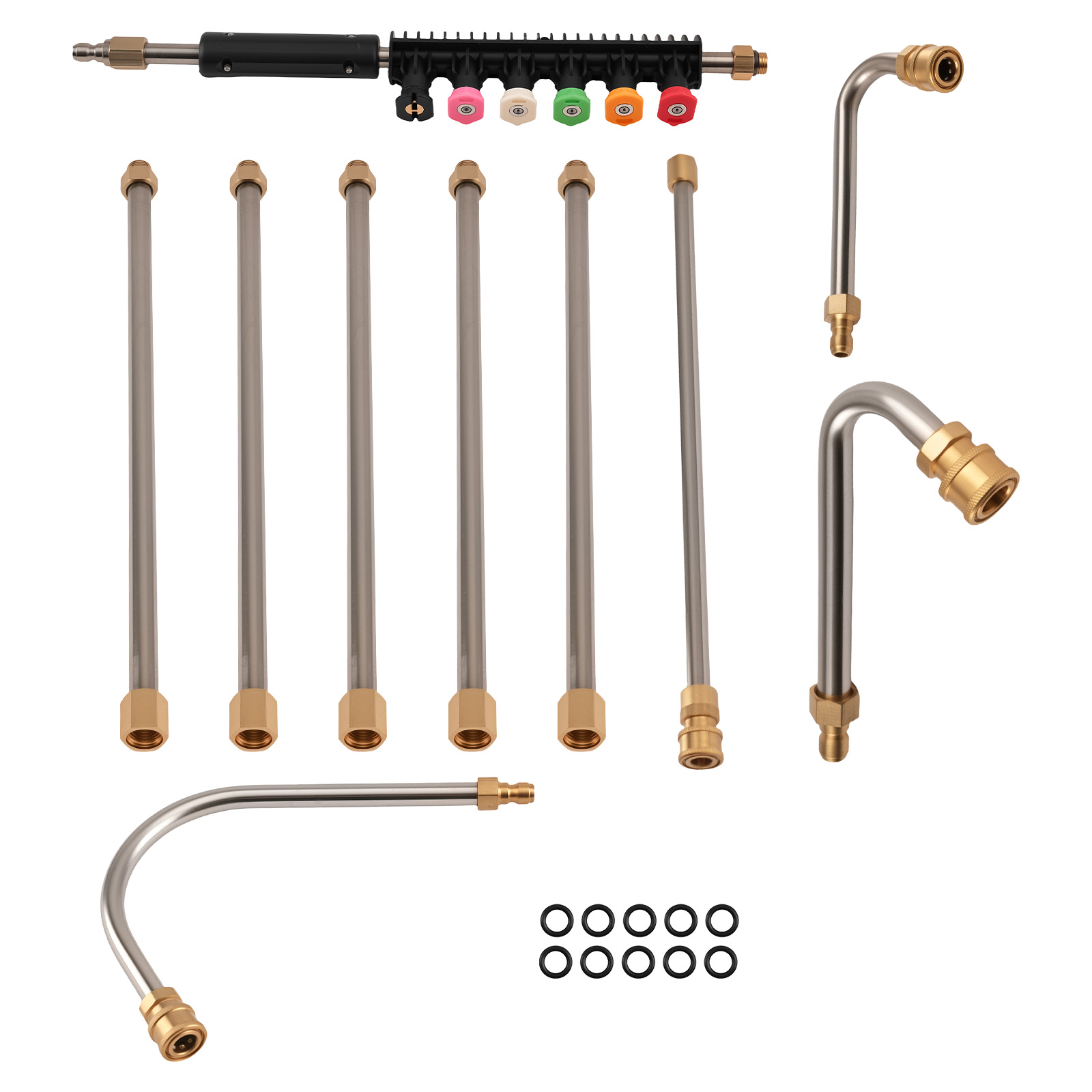 4000PSI High Pressure Washer Extension Rod Wand Replace Lance Gutter Cleaner
