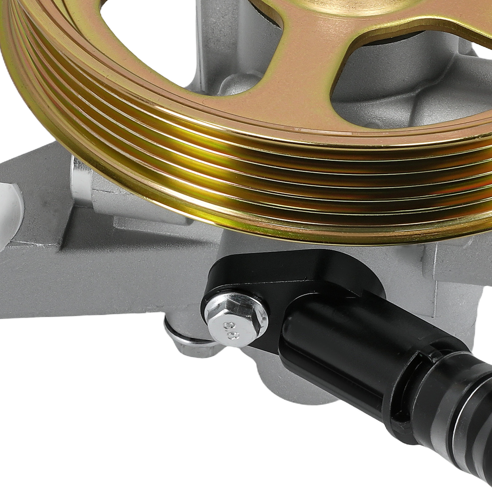 Power Steering Pump w/ Pulley for Honda Accord 2008-2012 Pilot 09-2011 3.5L