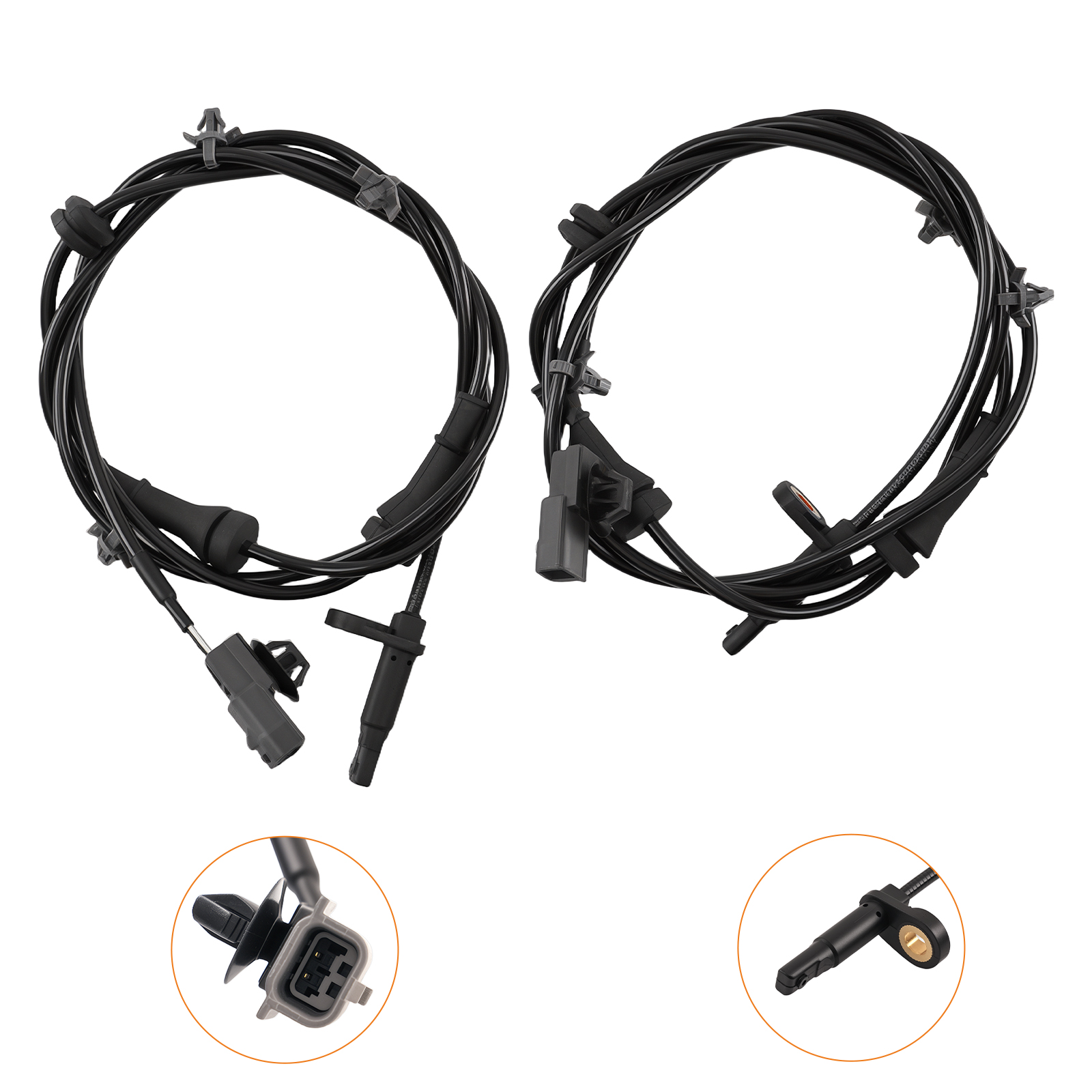 2PCS ABS Wheel Speed Sensors Front Left & Right For Nissan Sentra 2013-2019