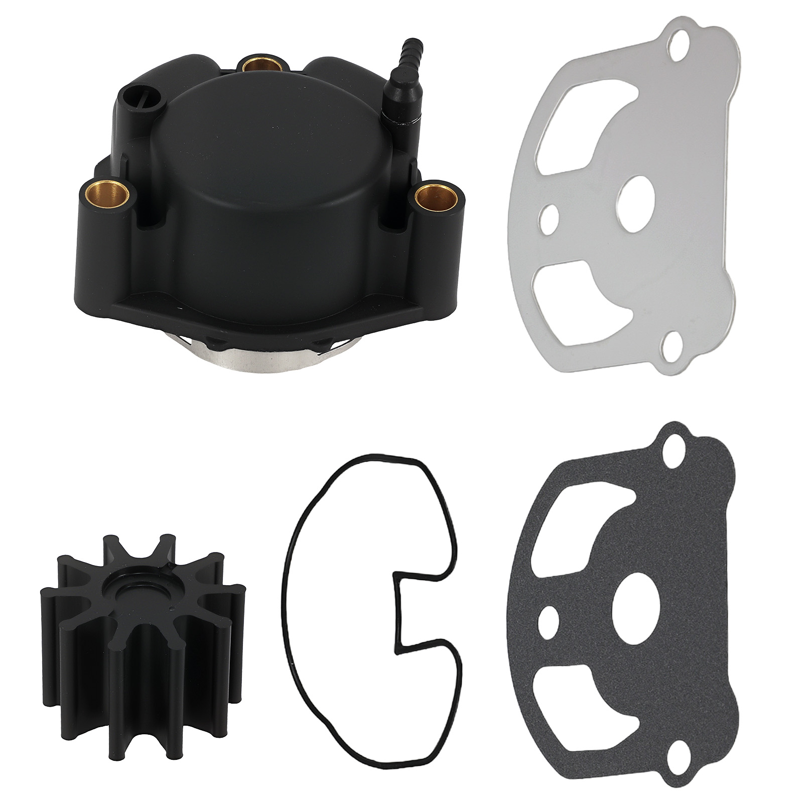 Water Pump Impeller Kit with Housing for OMC Cobra Replaces 984461 983895 984744
