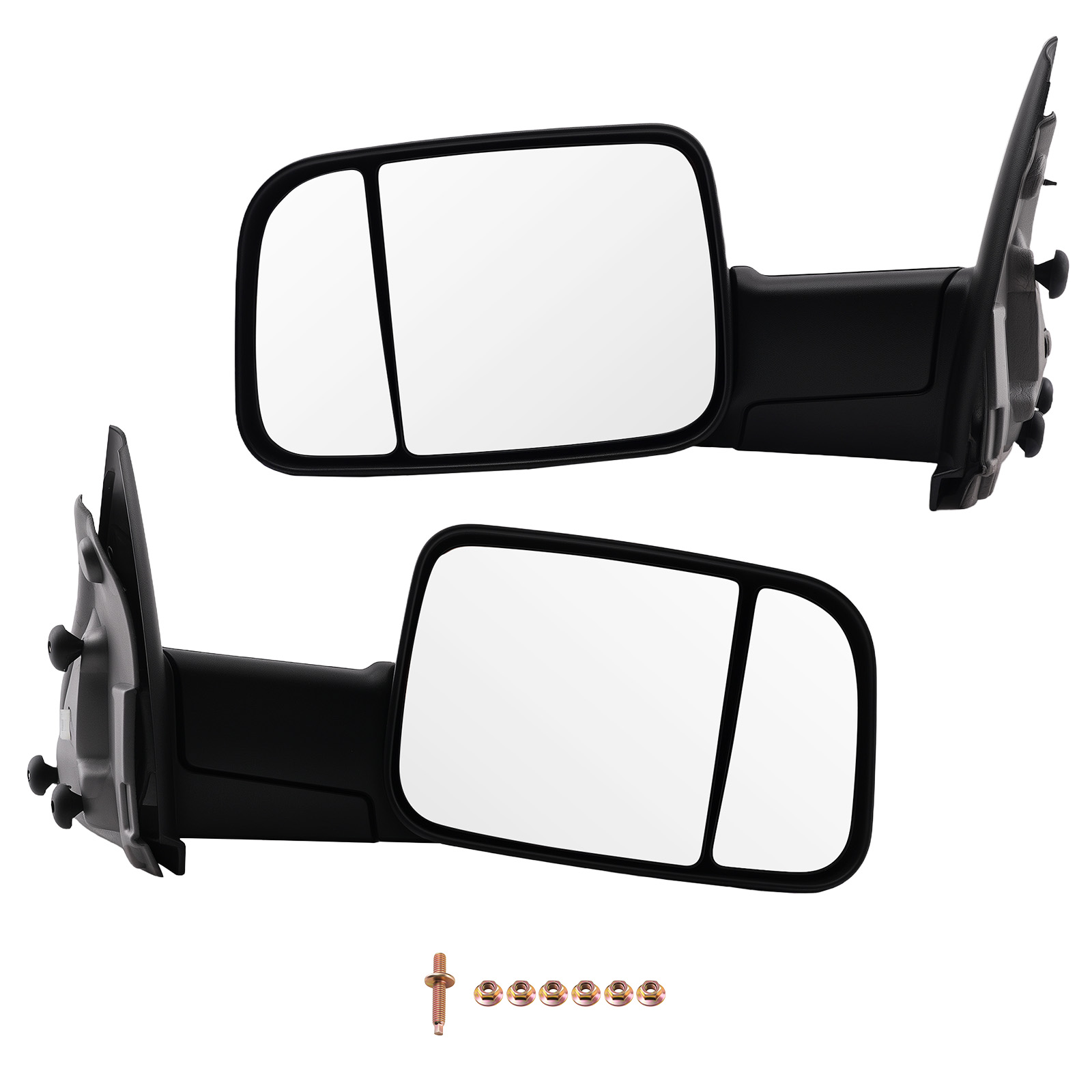 Power Heated Side Mirror for Dodge Ram 2500/3500 2003-09 CH1320228Z26 Black