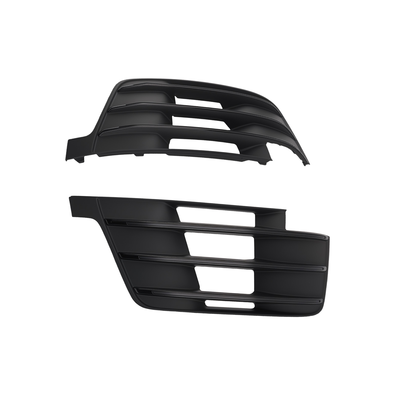 2X Front Bumper Fog Lamp Grille Cover for Audi Q7 S Line 2016-2019 4M0807682D