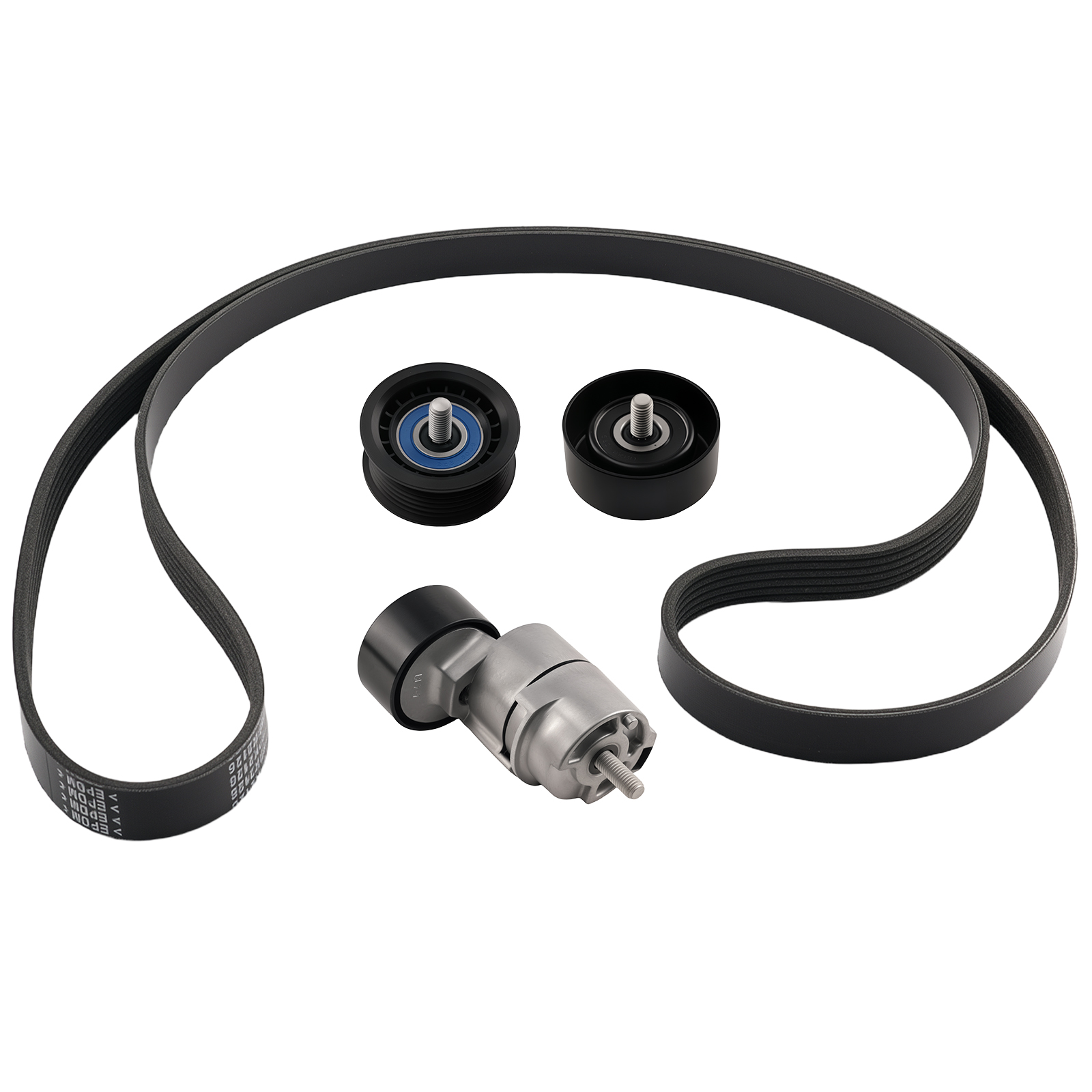 V-Ribbed Belt Tensioner Kit for Hyundai Sonata 2006-2014 Santa Fe 2010-2014 L4