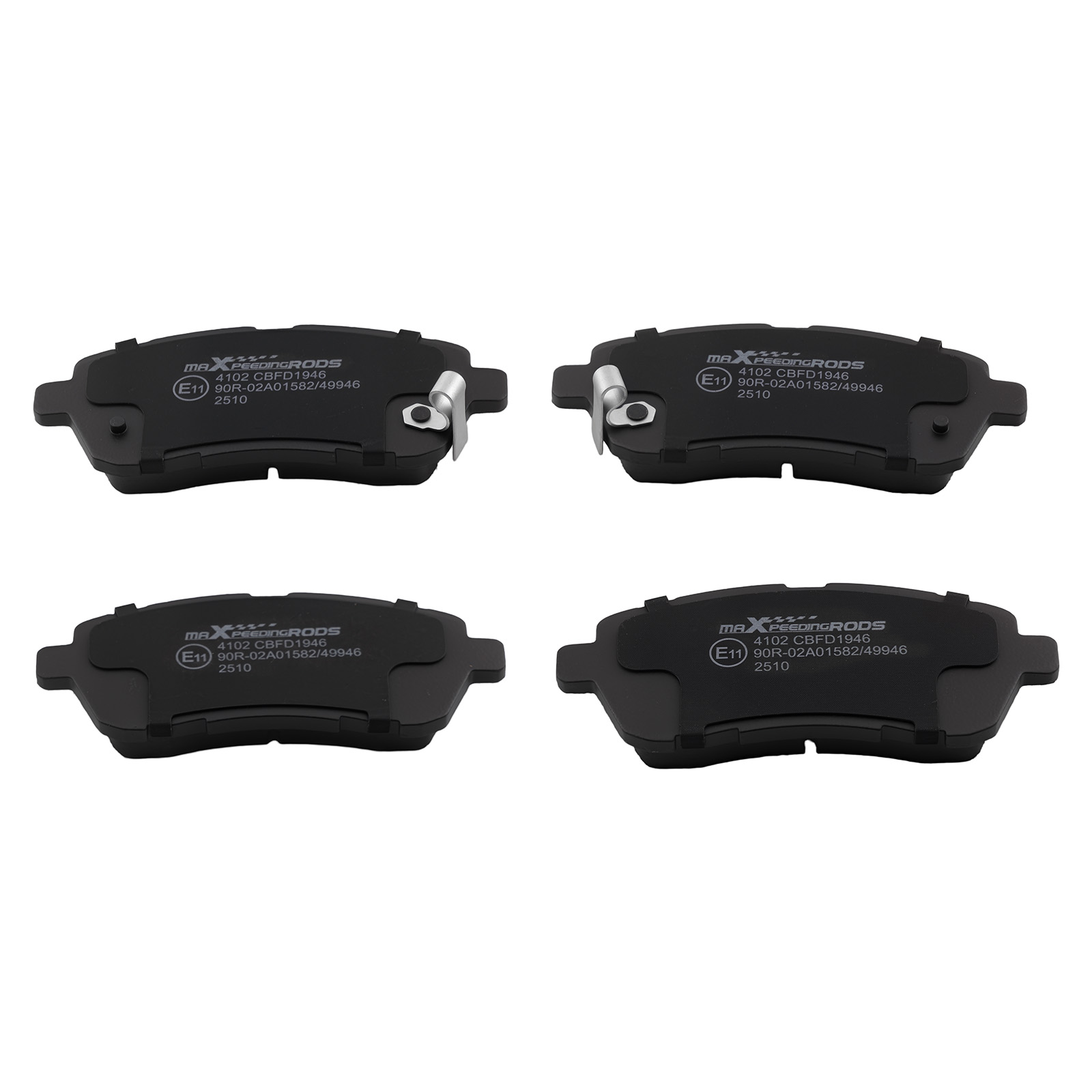 Bremsscheibe+Bremsbeläge Vorne Belüftet For Ford Fiesta 6 Ab BJ 09 1535924 258mm