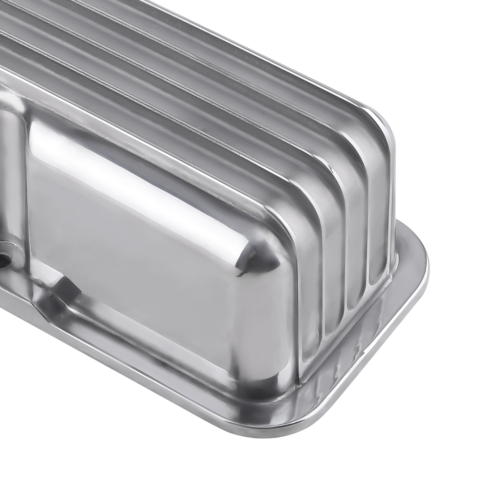 Fabricated Aluminum Valve Covers Mounting Hardware For Small Block 283 302 400