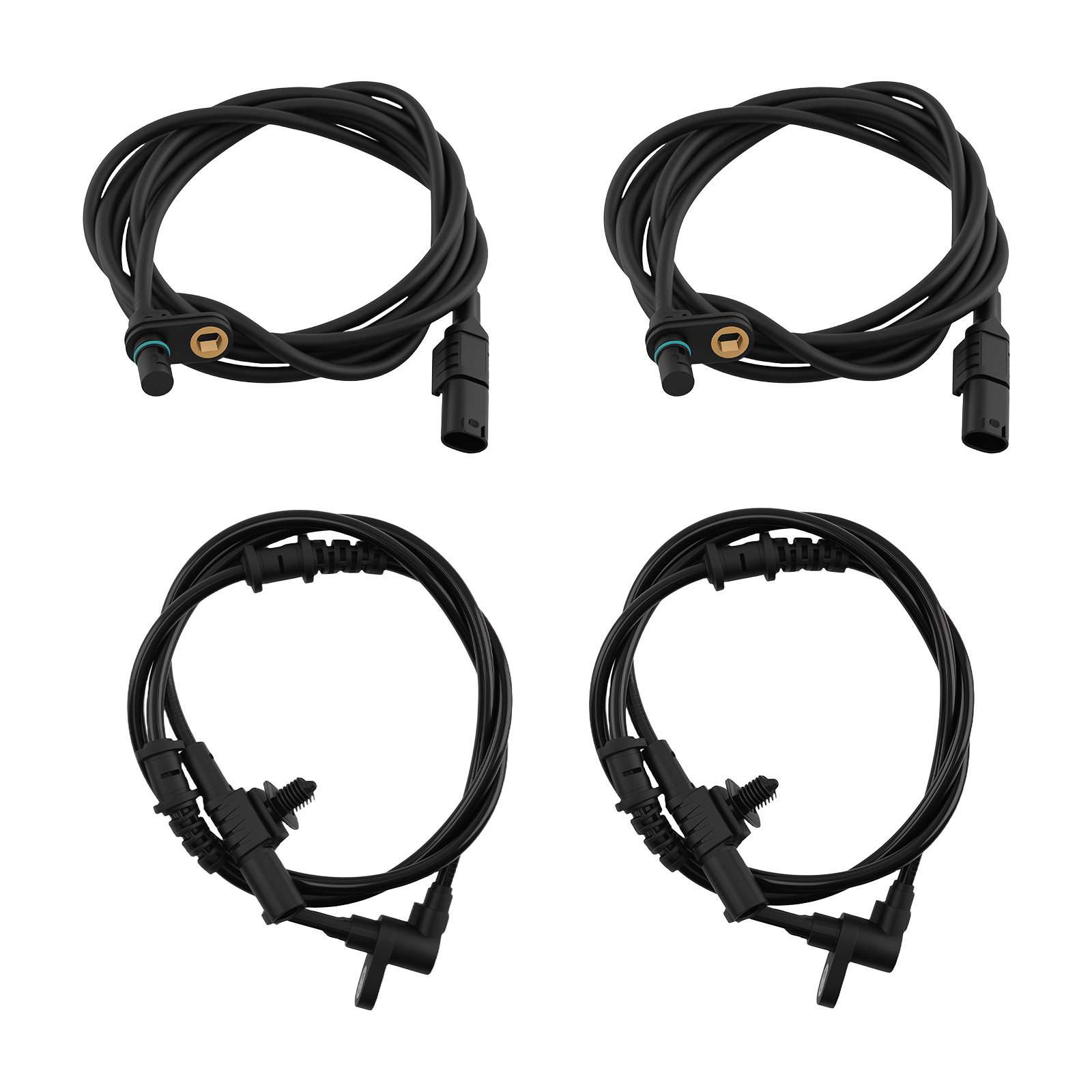 4PCS ABS Wheel Speed Sensor for Mercedes Dodge Sprinter 2500 3500 3.0 2007-18