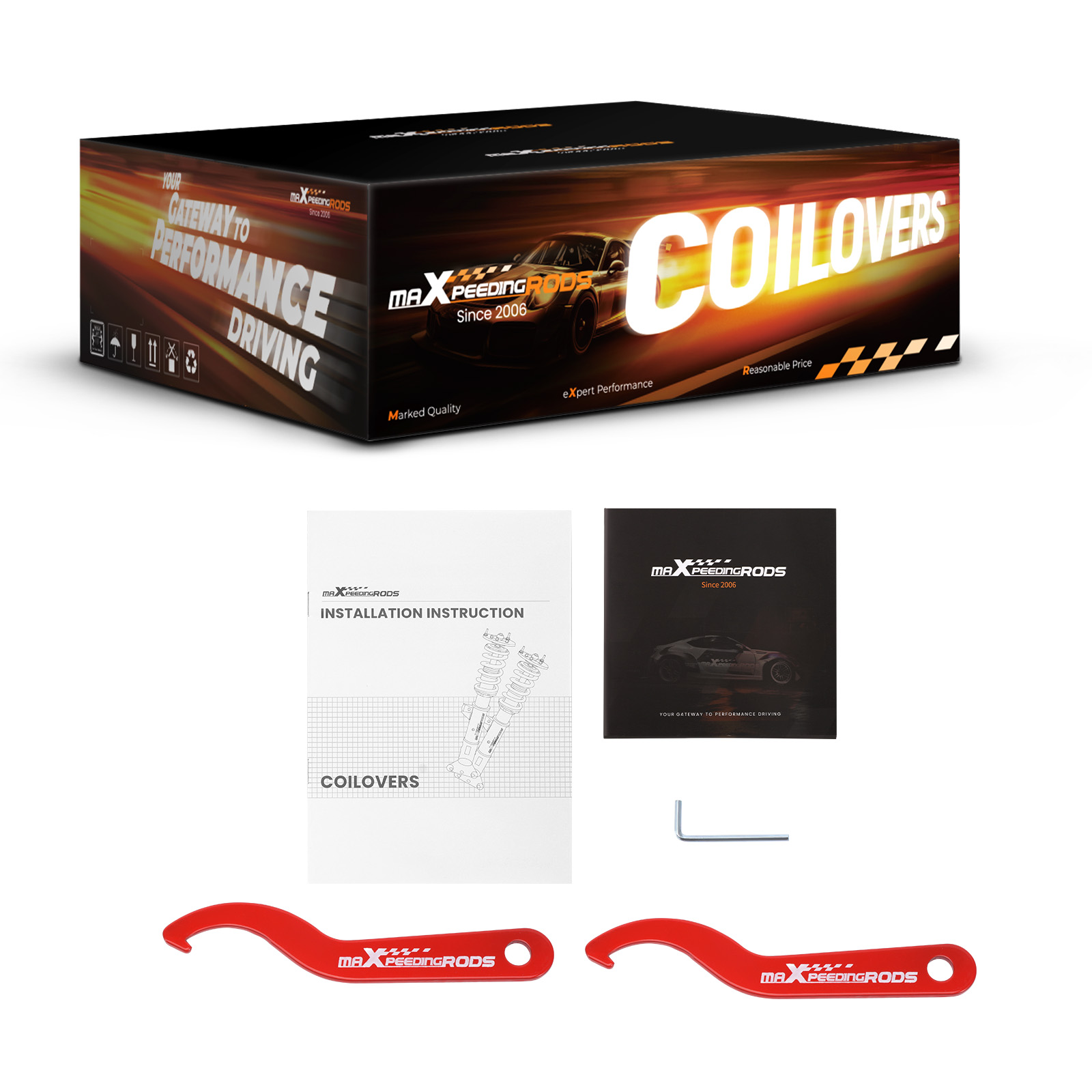 Gewindefahrwerk Dämpfung Verstellbar for BMW E60 528i 530xi 535i AWD 04-10