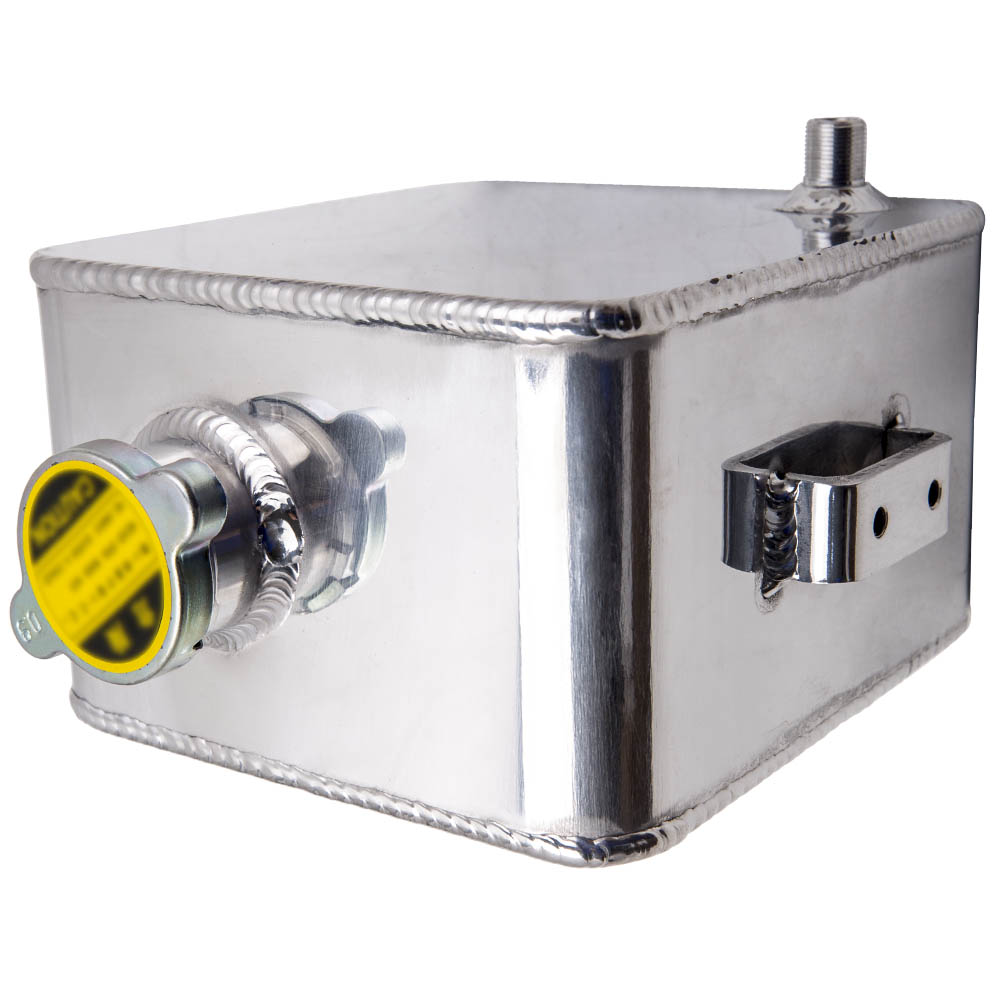 Universal 2.5L Aluminium Kühlmittel Überlauf Ausgleichsbehälter Wassertank 2500