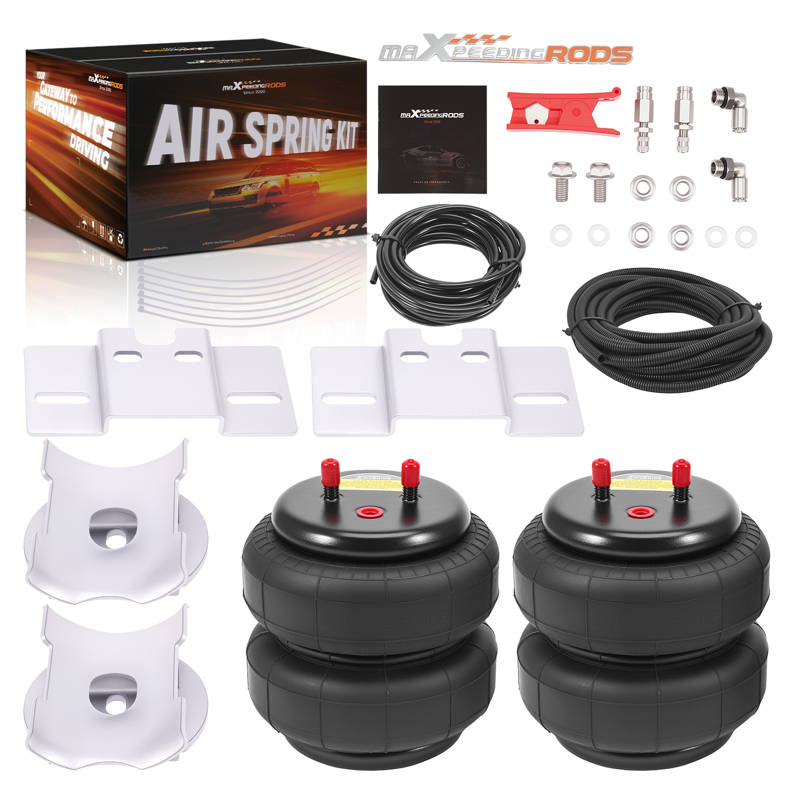 Air Helper Spring Kit for Holden Colorado RC Rodeo RA 2003-2012 Rear
