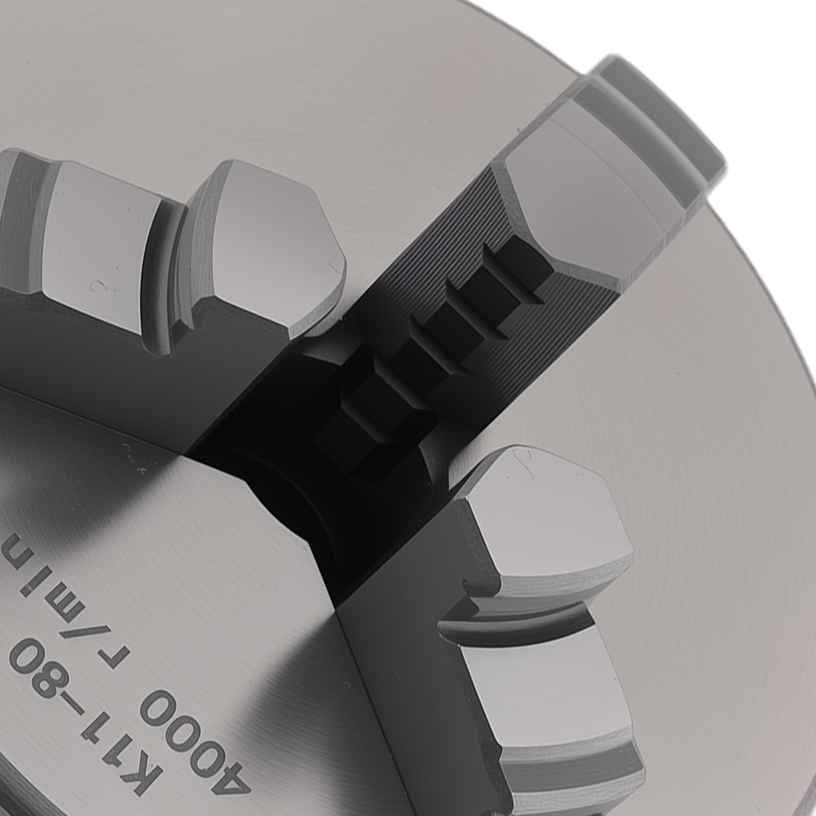 80mm Lathe Chuck 3 Jaw Self Centering K11-80 3