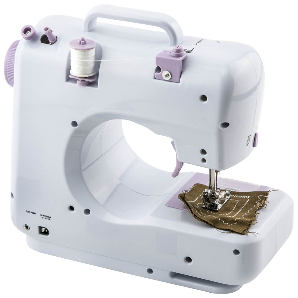 Portable Sewing Mending Machine 12 Built-in Stitches&Double Thread fit Beginner