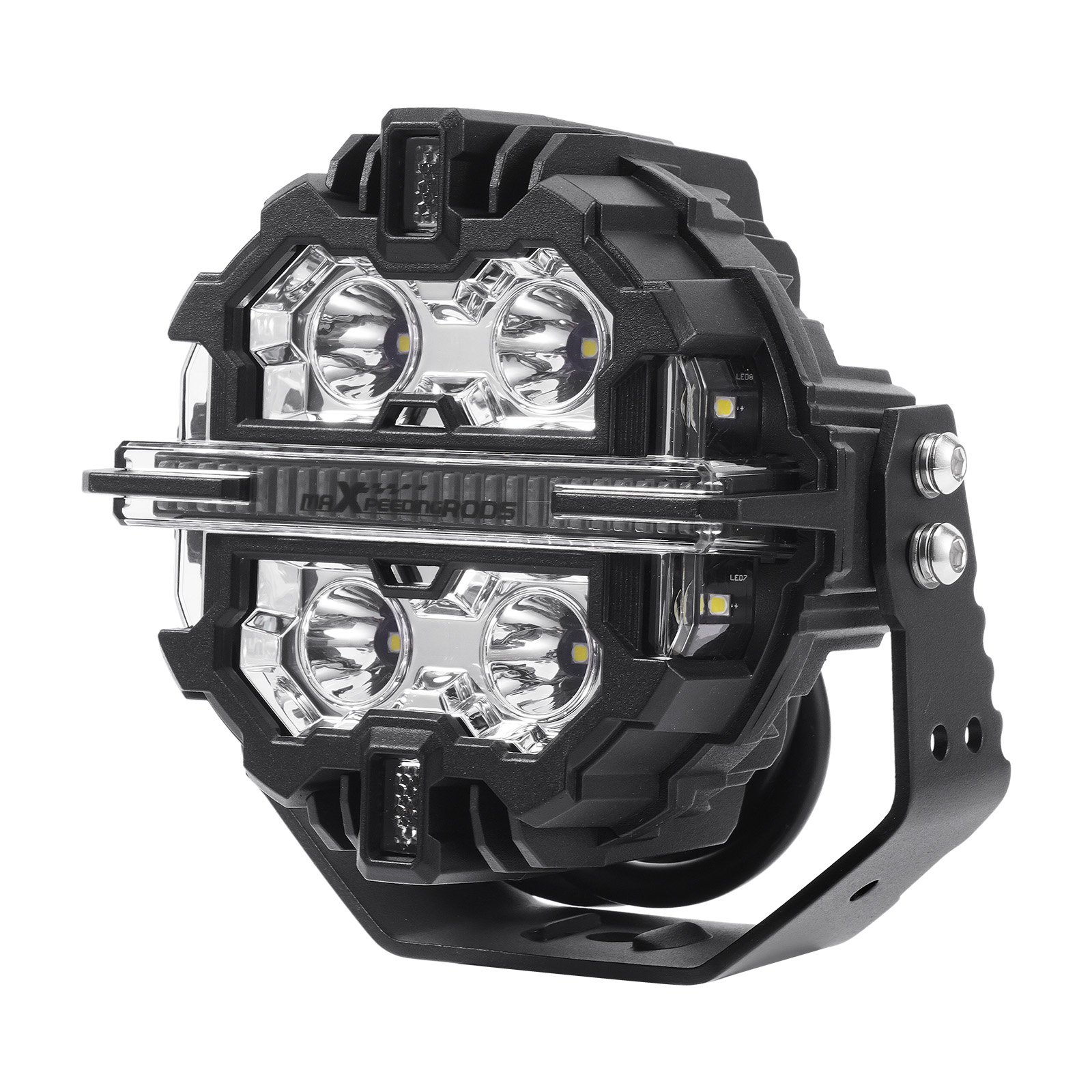 178W LED Spot Light with Side Illumination For Heavy Duty Truck Marine Equipment