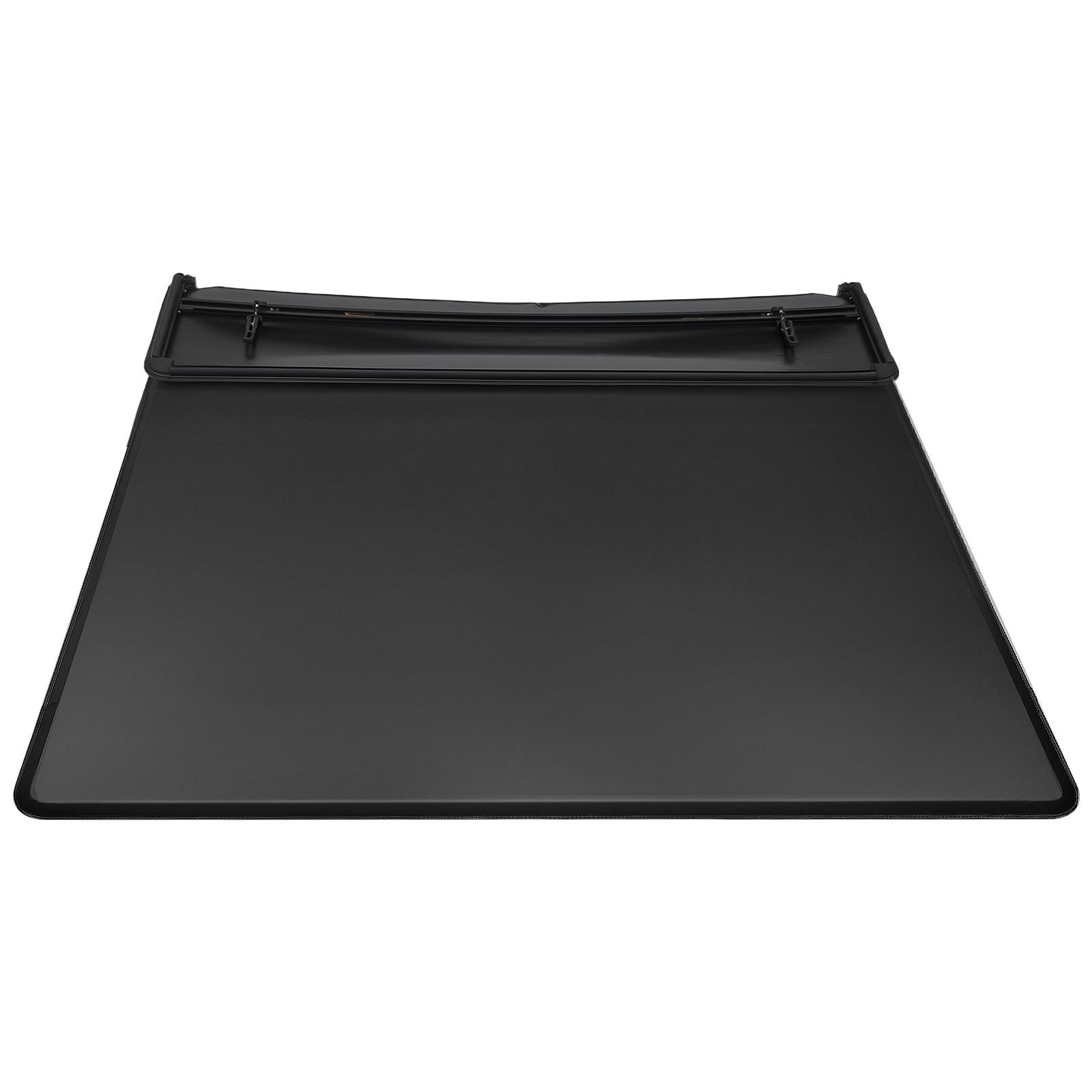 6.5ft Soft Quad-Fold Truck Bed Tonneau Cover fit for Ford F-150 6.5FT 2015-2026