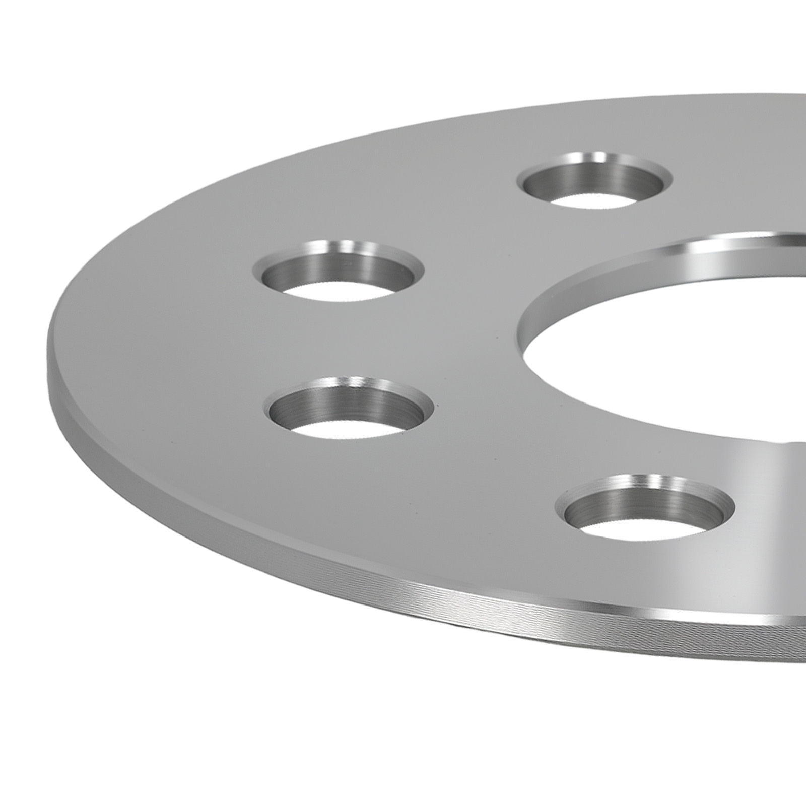 Espaciadores 5mm 4x100 for Volkswagen 57.1mm CB Aluminio M12x1.5 + Pernos