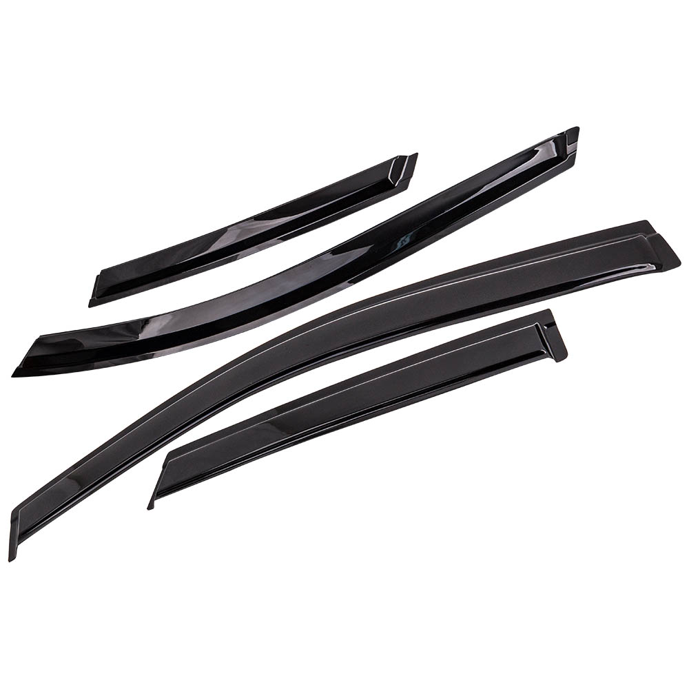 4x Smoke Window Visor Vent Rain Sun Guard Shield Deflector for Honda CRV 2007-11