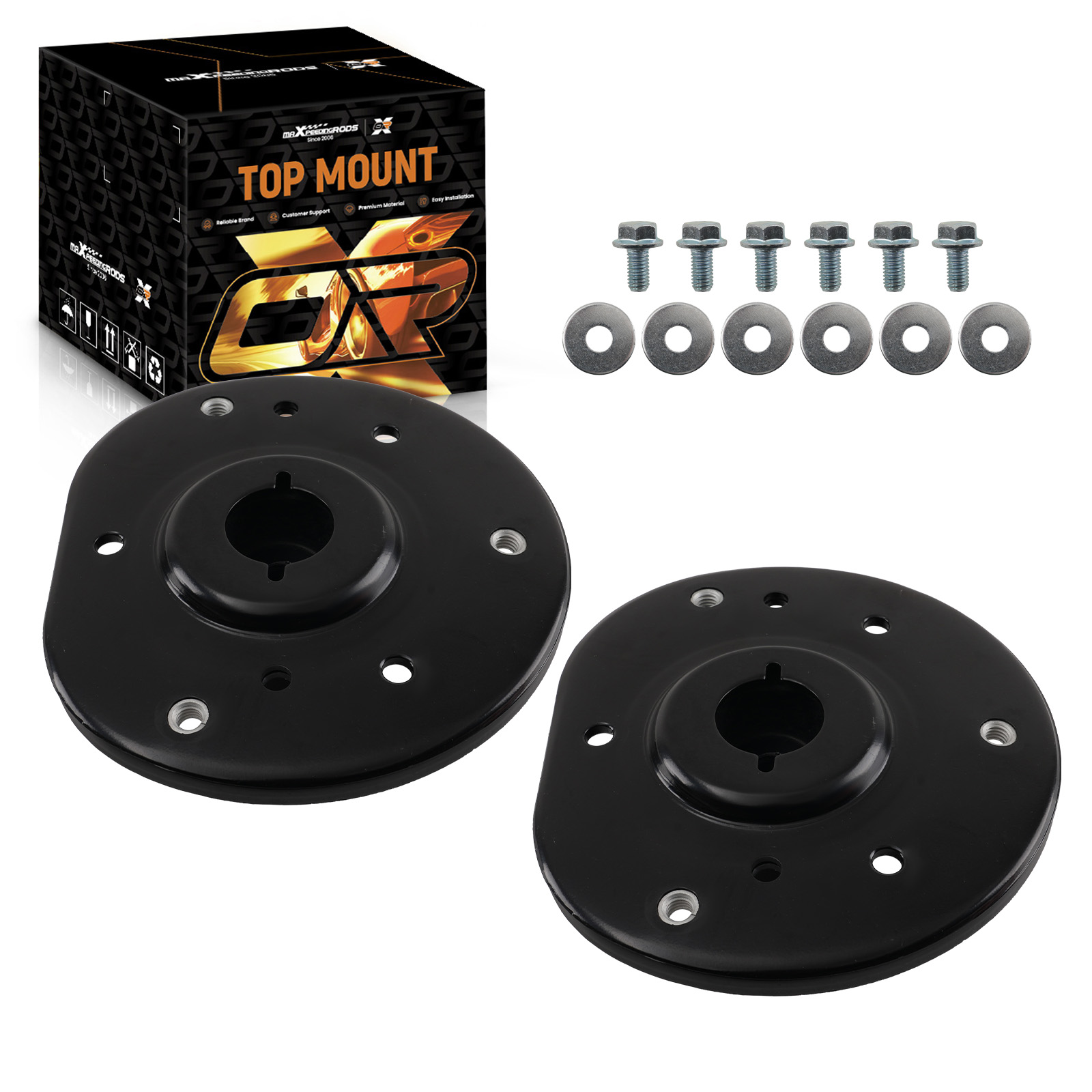 2x Federbeinstütz Domlager for Ford Galaxy Volvo S60 S80 XC60 2006-2017 31200897