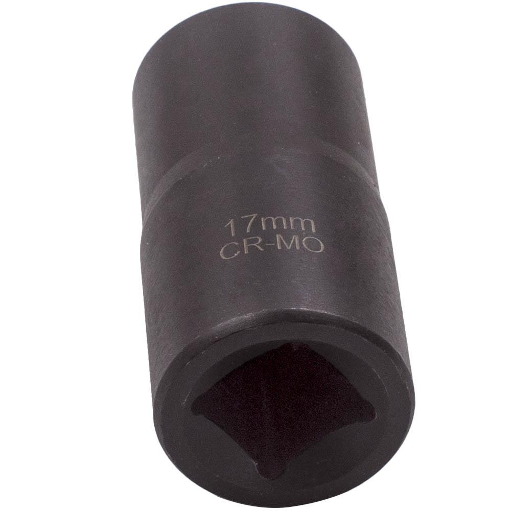 5PCS Twist Socket Lug Nut Lock Remover Extractor Tool Kit 17mm 19mm 21mm 22mm