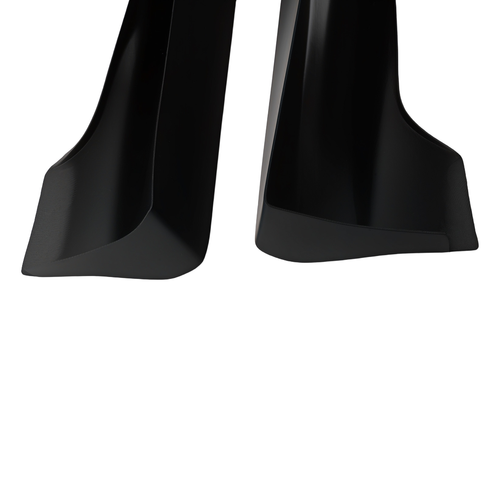 2pcs Side Skirts Extension Panel Lip for Toyota Corolla All Models 2009-2013 ABS