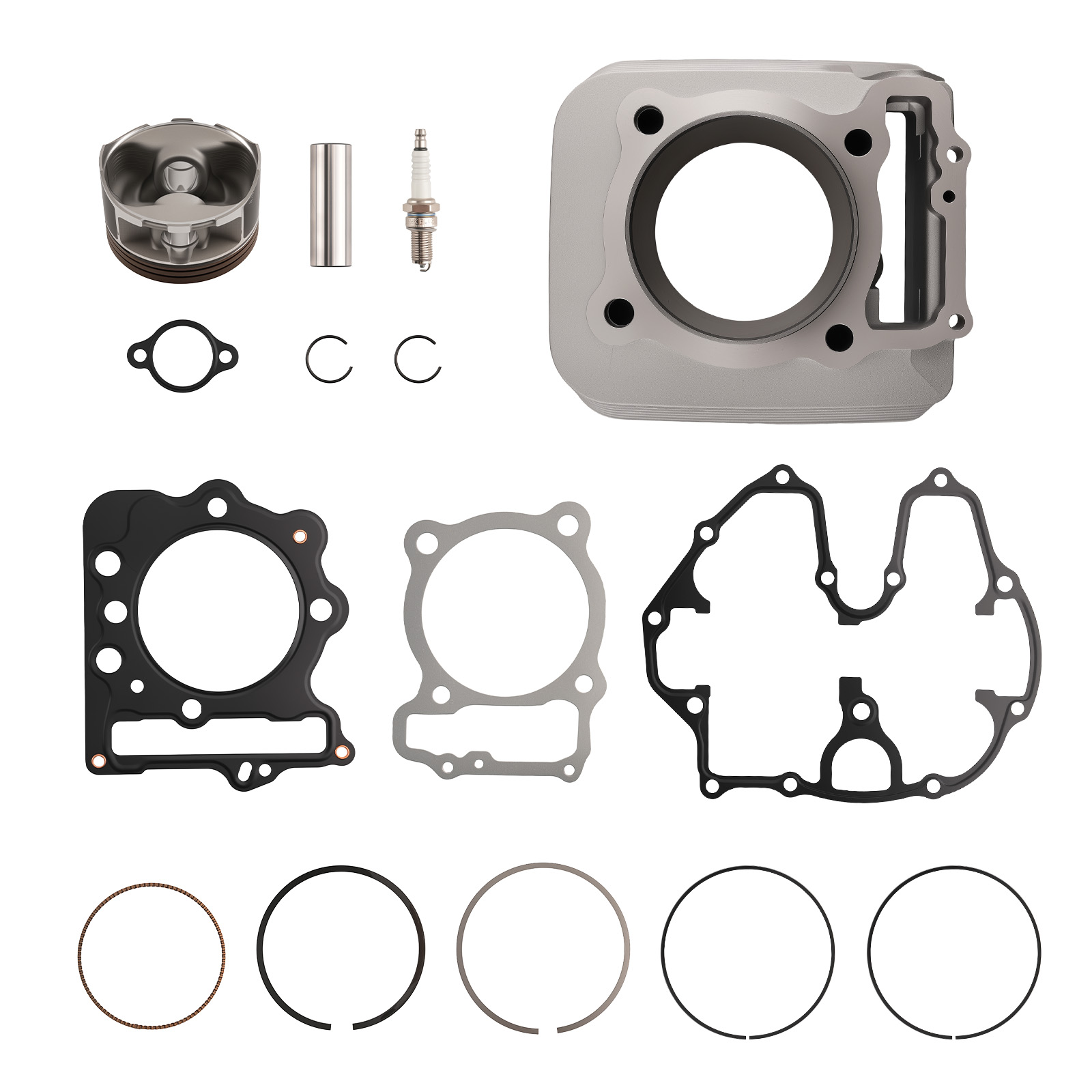 Motorteile Zylinder Kit for Honda Sportrax 400 1999-2008 12100-KCY-670