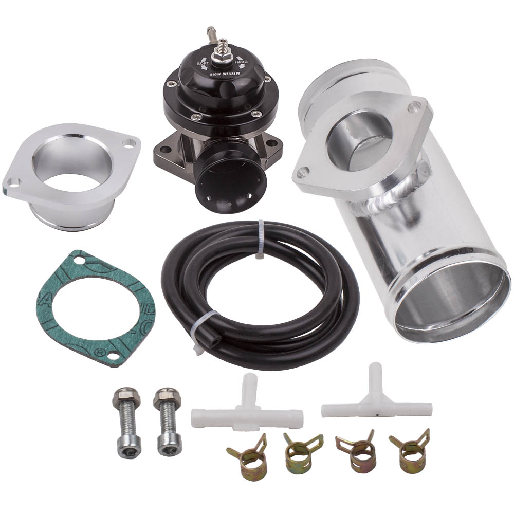 Universal Billet Anodized Type RS Blow Off Valve Bov Kit + 2.5