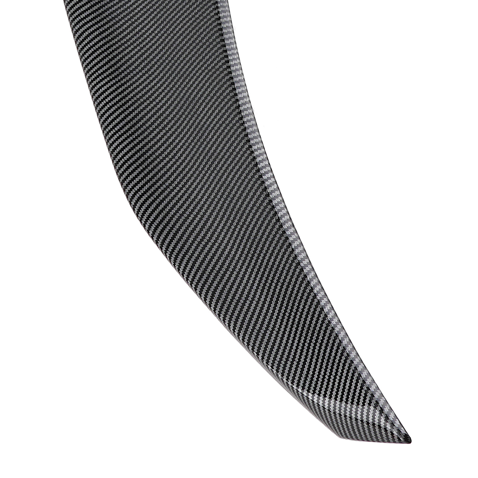 ABS Rear Wing Spoiler Carbon fit for Infiniti Q50 14-24 PSM Style Black Painted