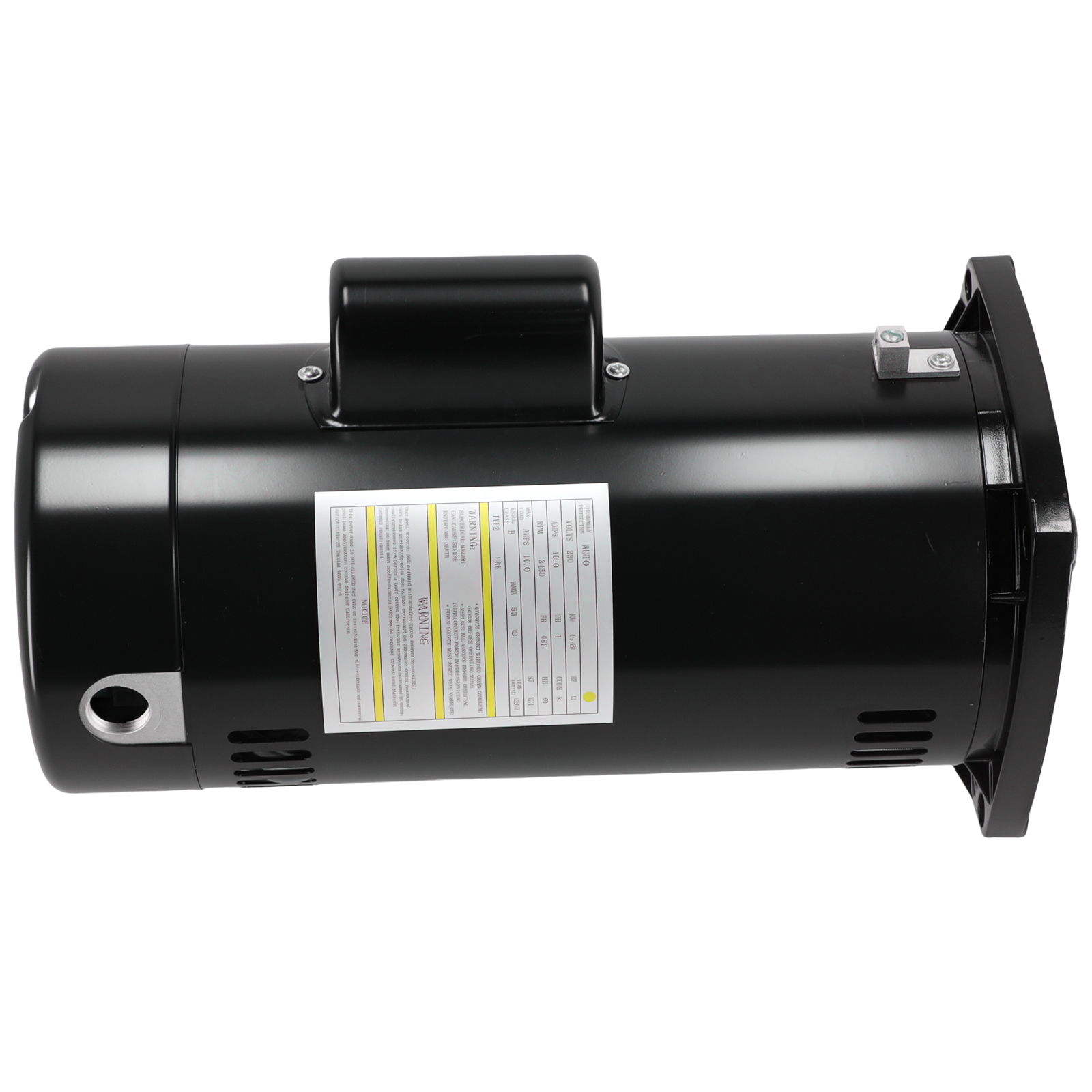 2HP 230V Pool Pump Motor Square Flange 48Y Frame 3450RPM Single Speed USQ1202