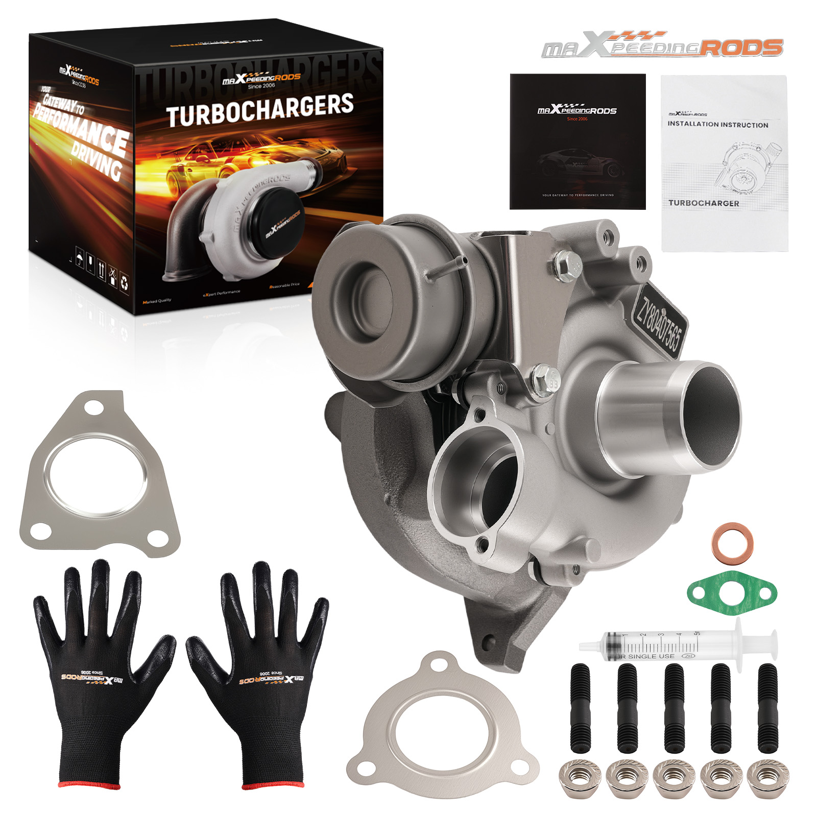 Turbocompresseur for Renault Nissan Qashqai X Trail T32 Fluence, Megane 1.6 Dci