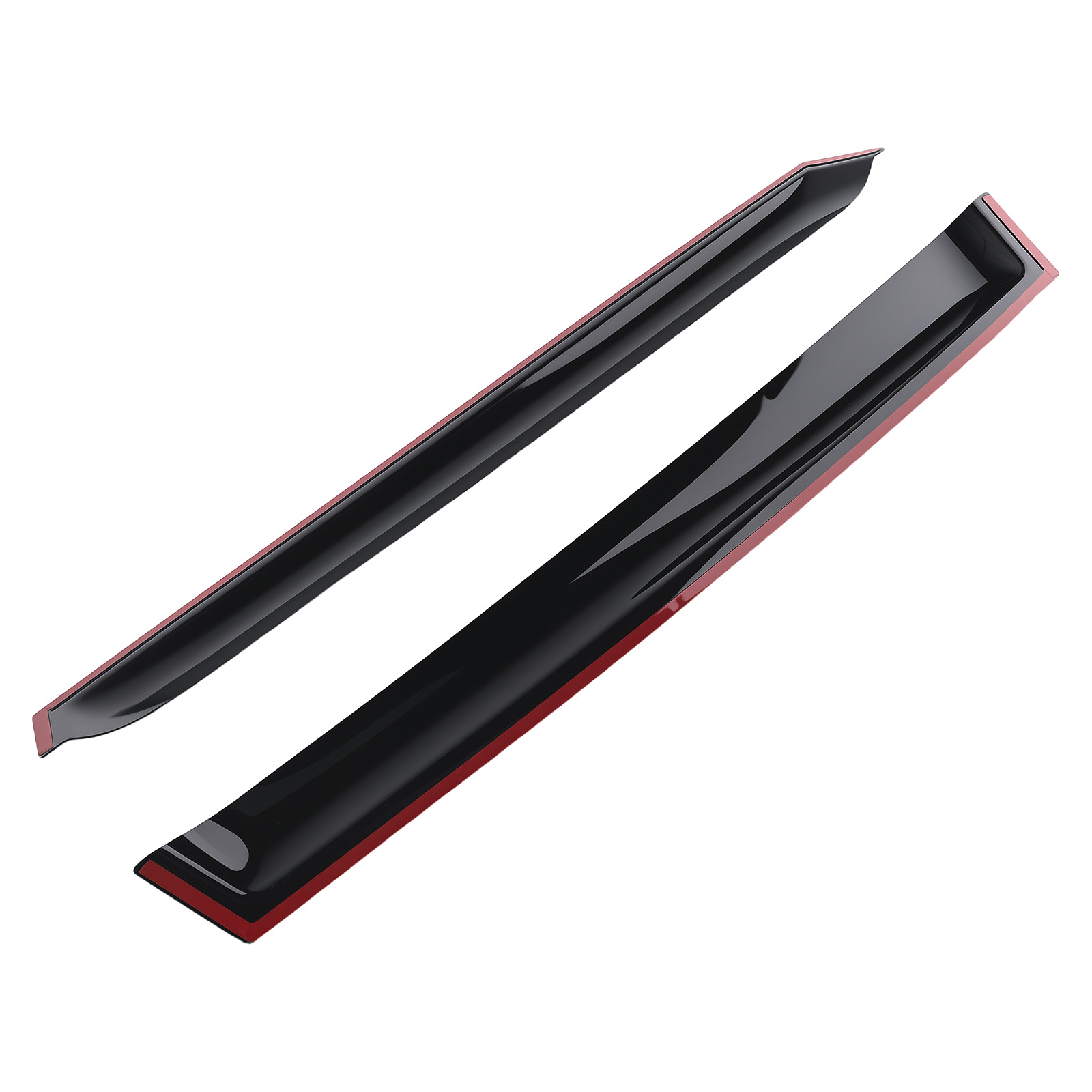 Door Shield Deflectors for Ford Kuga 2012-2019 Outside Mount Black 4 Pieces