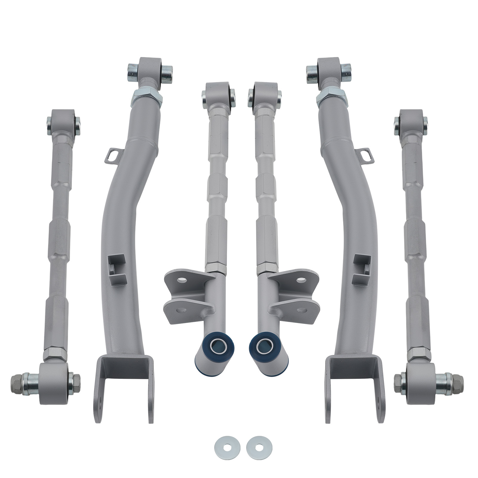 6 Stück hintere Querlenker & Längslenker for Subaru Impreza WRX/ STi 2002-2007