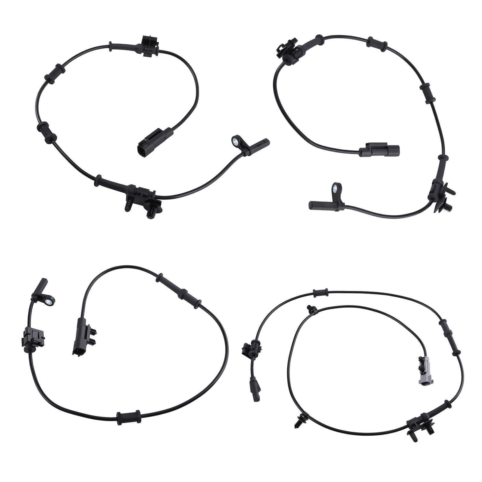 ABS Wheel Speed Sensor 4PCS Front Rear For Dodge Challenger Chrysler 300 V8 6.4L