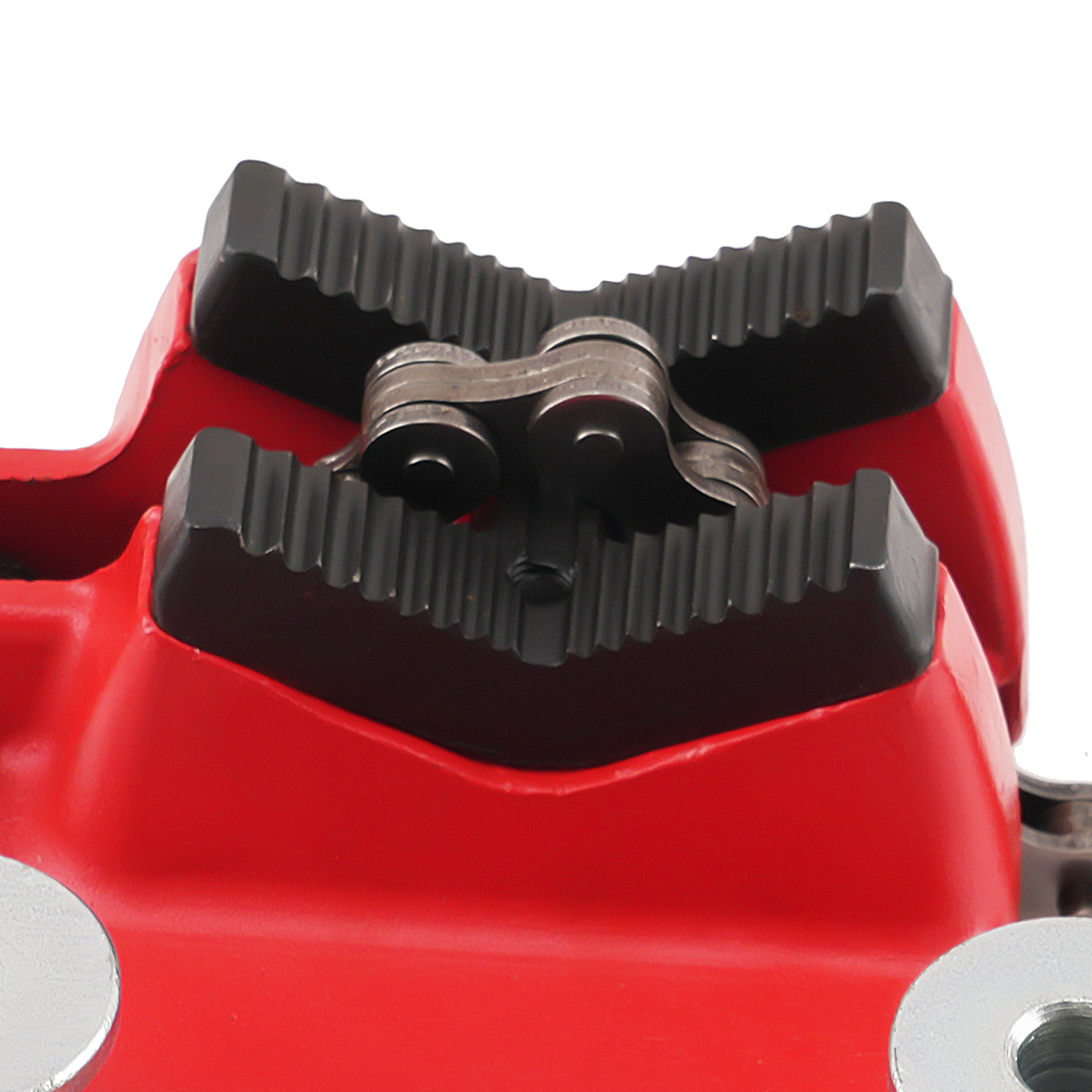 Bench Chain Vise Cast Iron Pipe Holder 1/8