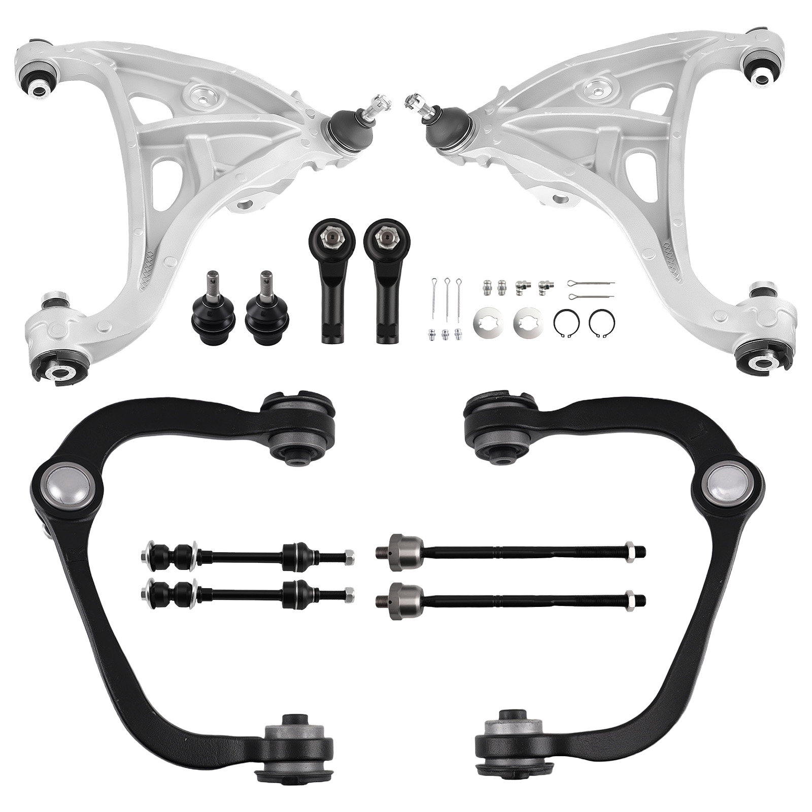 Front Lower Upper Suspension Control Arm Sway Bar Link For F-150 Mark TL 05-2008