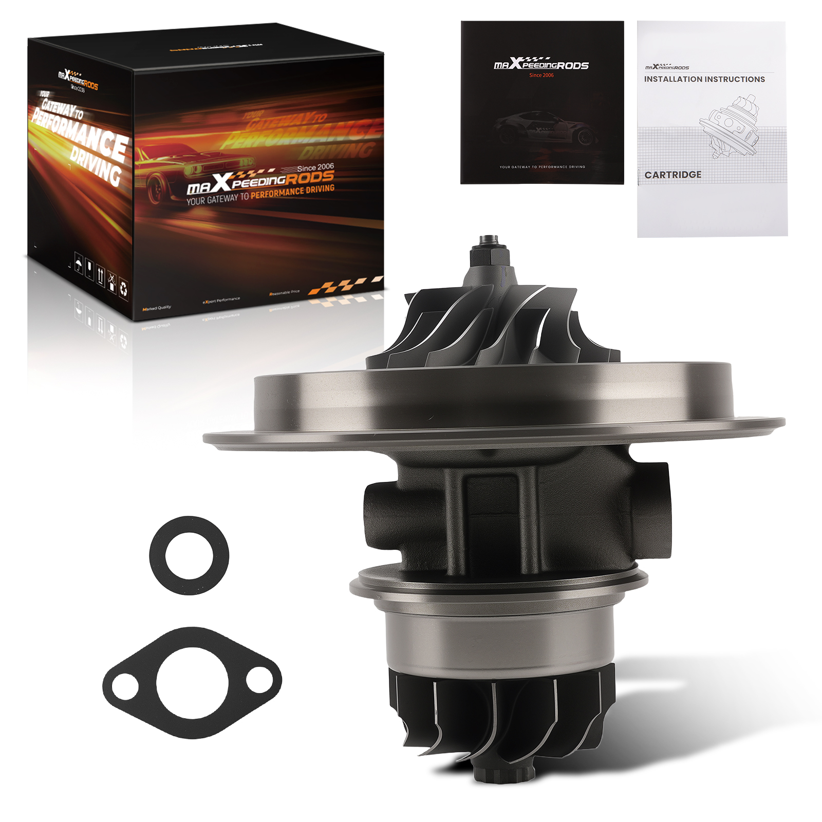 Turbocharger Cartridge Core For Cummins N14 Turbo ISM ISC T6 3804502 3537074