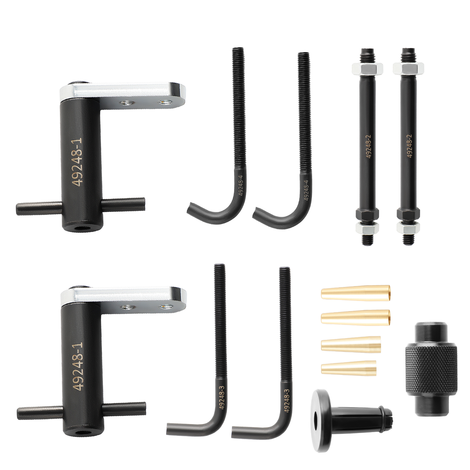 14x Fuel Injector Rail Assembly Remover Fuel Injector Seal Tools kit For GM 6706