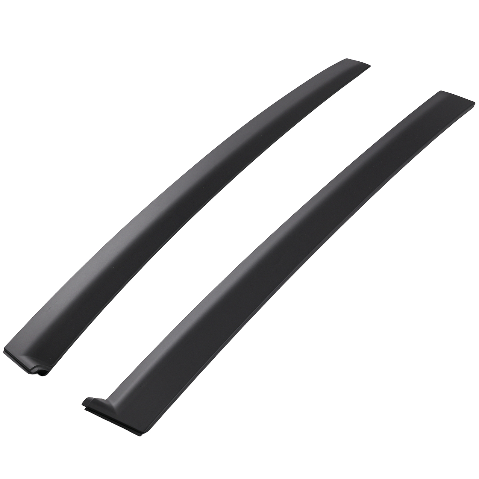 B Pillar Door Trim Sash for Honda Civic 2/3Dr 1992-1995 Black ABS Material