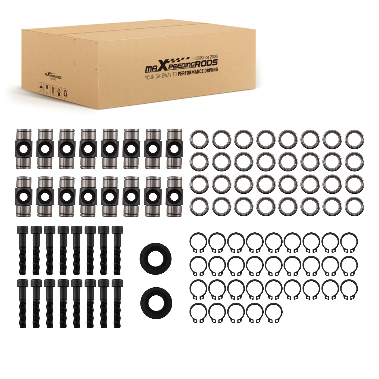 Steel Car Engine Rocker Arm Trunion Kit Fit for Chevrolet Cadillac 2002-2016